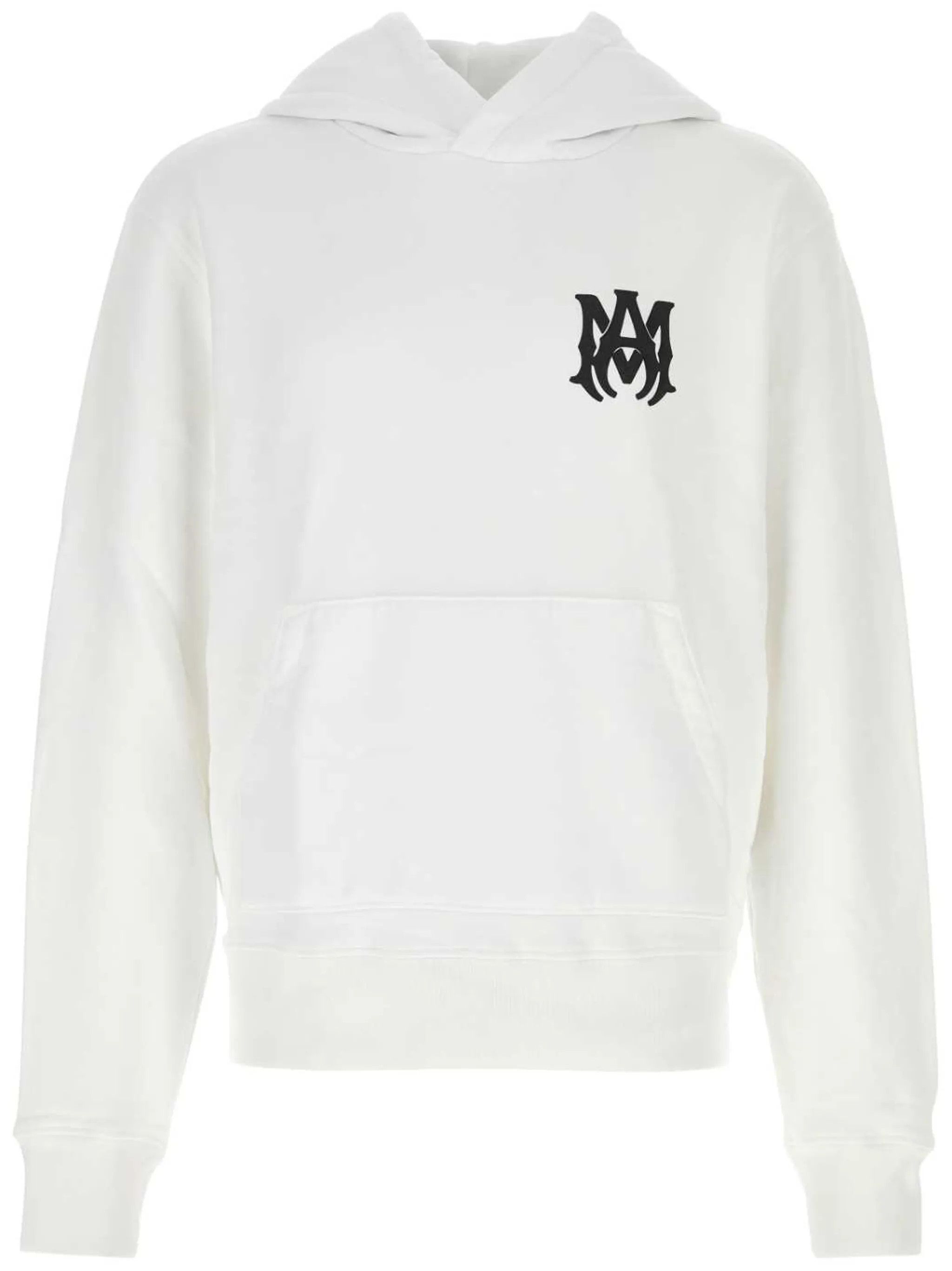 Amiri o1orln1025 MA Core Logo Hoodie in White Size US L / EU 52-54 / 3 - 1 Thumbnail
