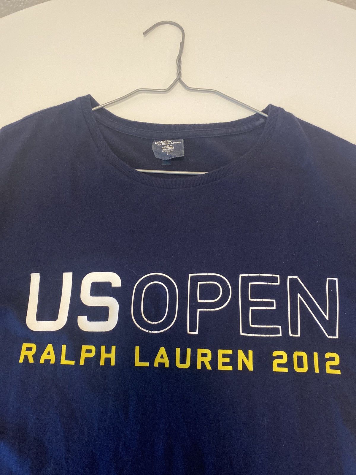 Vintage Polo Ralph Lauren 2012 US OPEN mens t-shirt Size US L / EU 52-54 / 3 - 5 Thumbnail