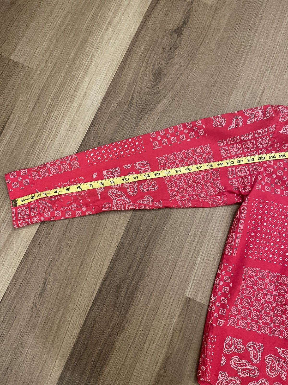 Supreme Paisley Grid Supreme Shirt Size US L / EU 52-54 / 3 - 5 Thumbnail