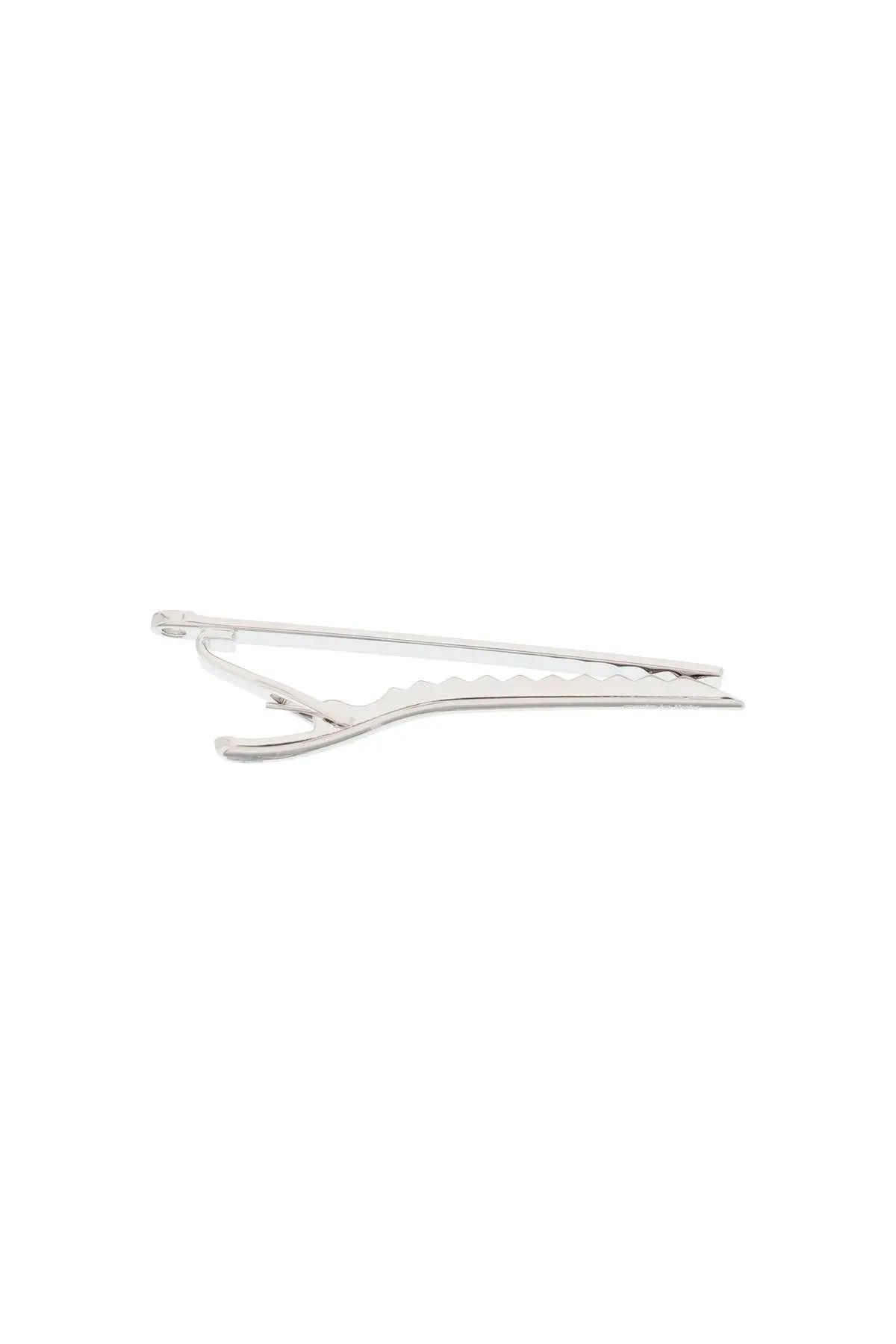 Salvatore Ferragamo O1S22I1N0324 Size-Os Engraved Logo Tie Clip In Silver, Men's Product Image