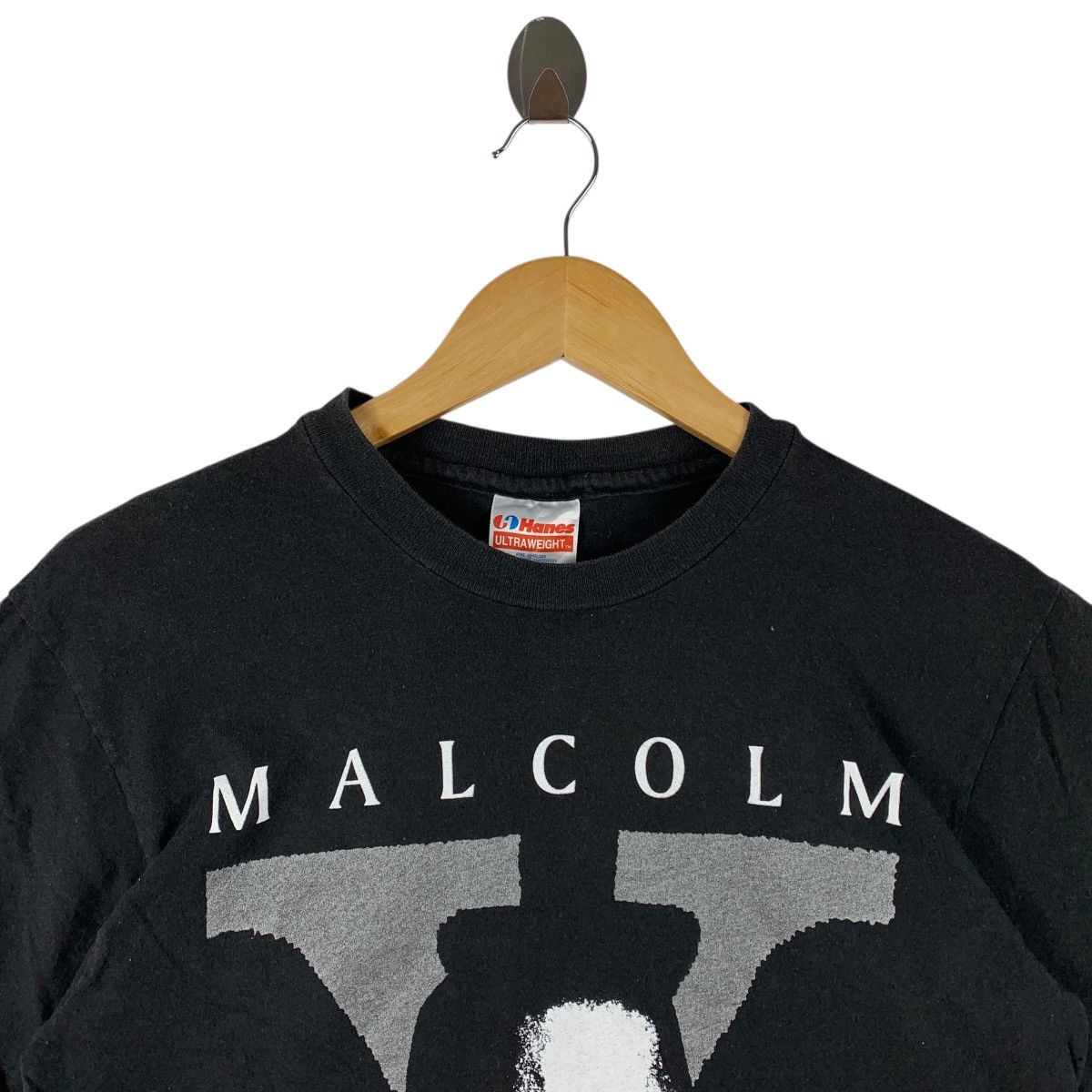 Malcolm McLaren Vintage 1992 Malcolm X Tee Shirt Size US M / EU 48-50 / 2 - 2 Thumbnail
