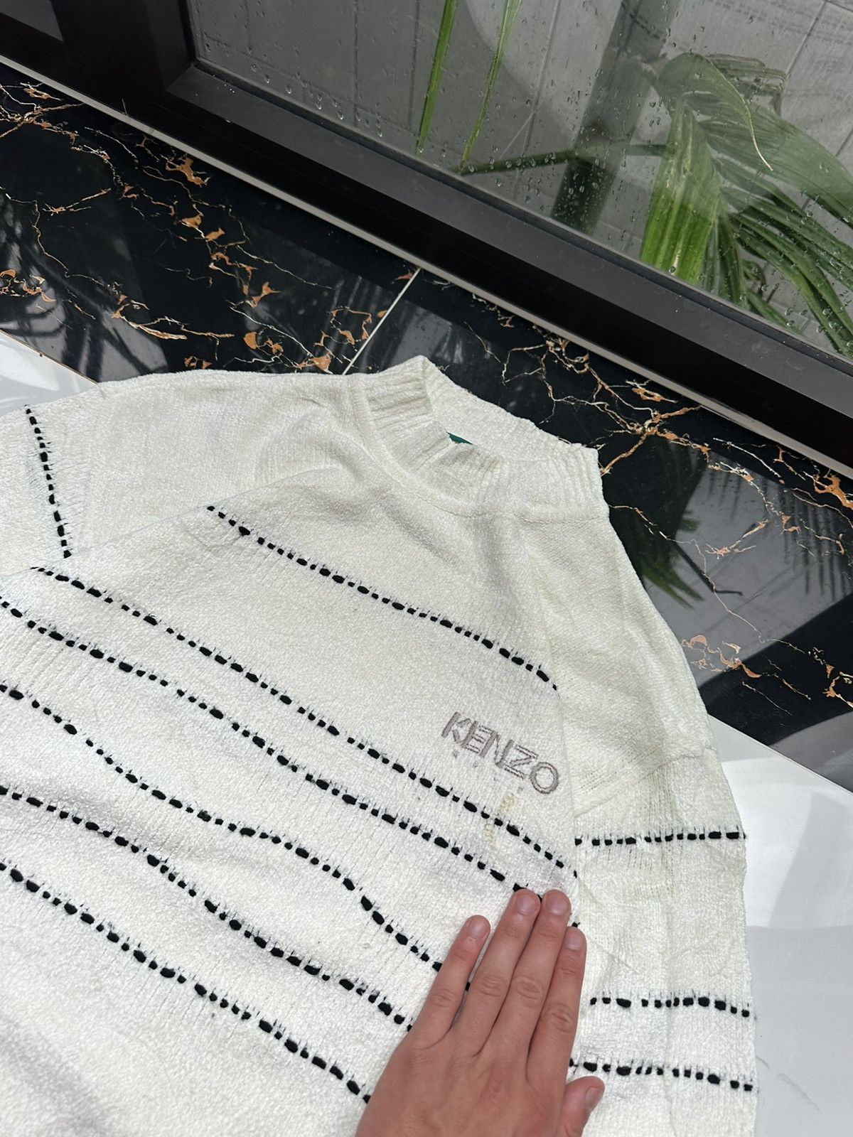 Kenzo × Vintage KENZO VINTAGE BASIC LOGO LUXURY SWEATER Size US XL / EU 56 / 4 - 4 Thumbnail