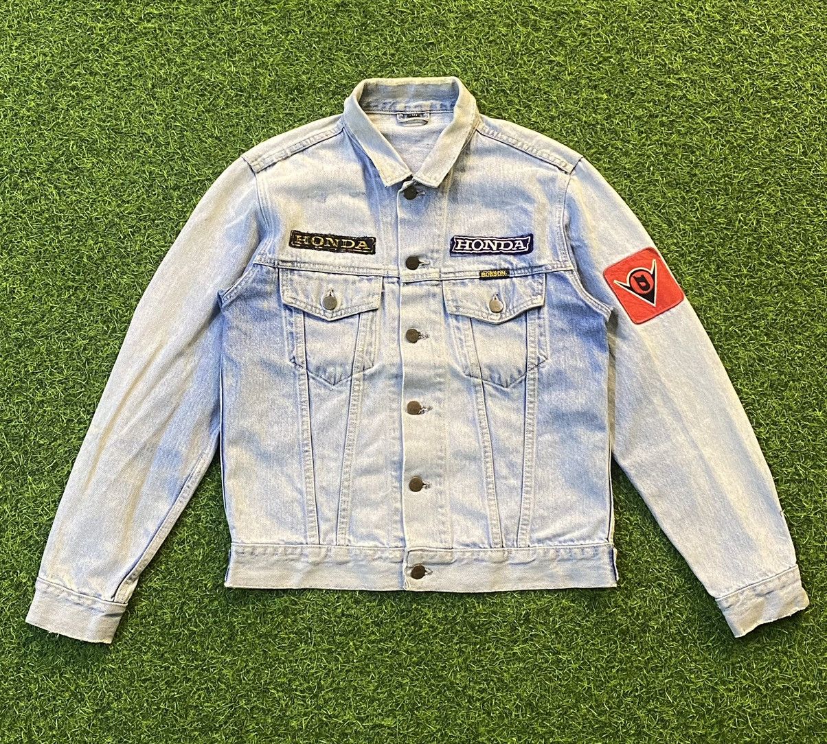 Honda × Vintage VINTAGE DISTRESSED BOBSON HONDA ADVAN JACKET CUSTOM PATCHES Size US S / EU 44-46 / 1 - 1 Thumbnail