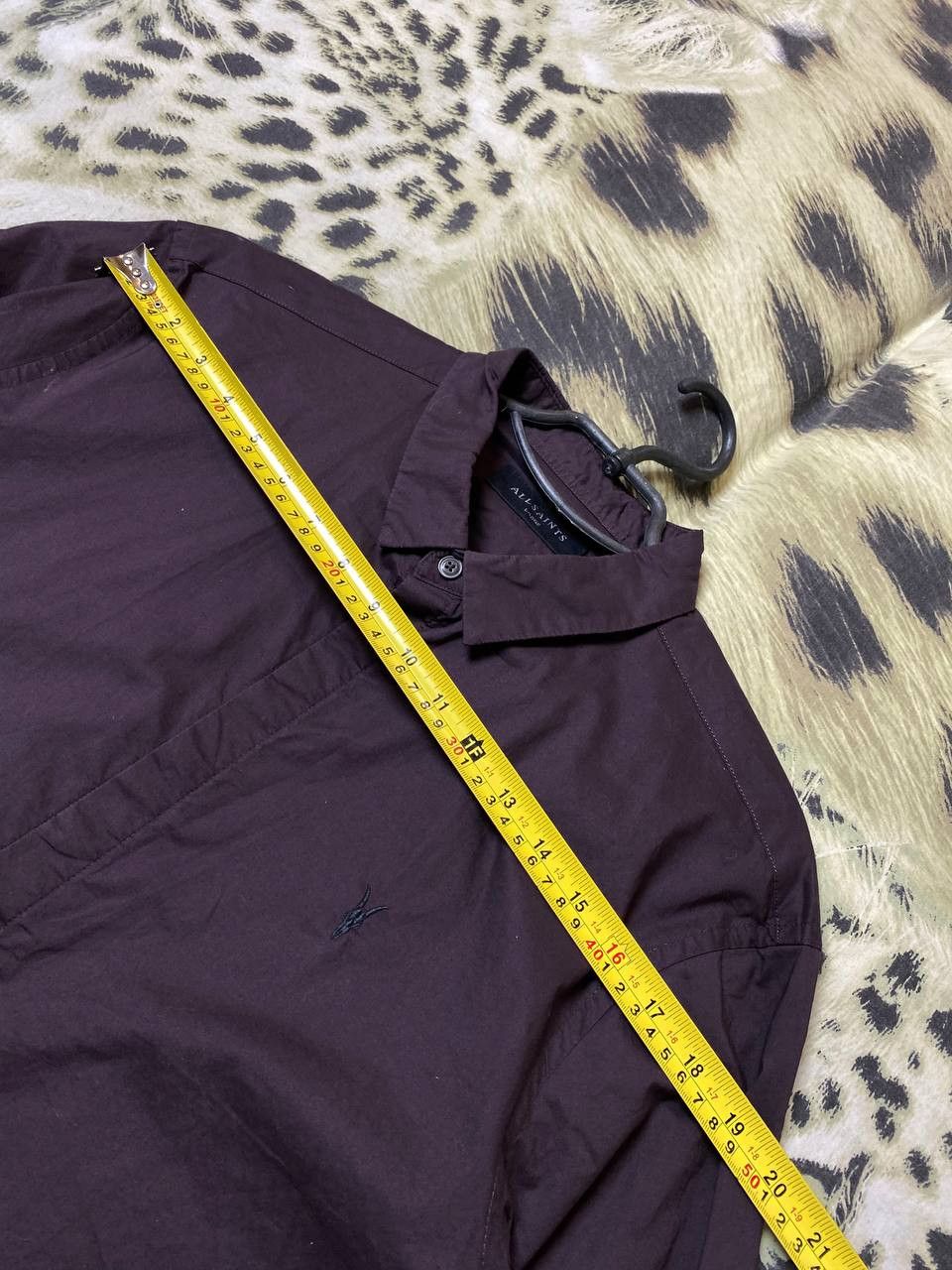 Allsaints × Vintage Allsaints luxury streetwear shirt long sleeve Size US L / EU 52-54 / 3 - 10 Thumbnail
