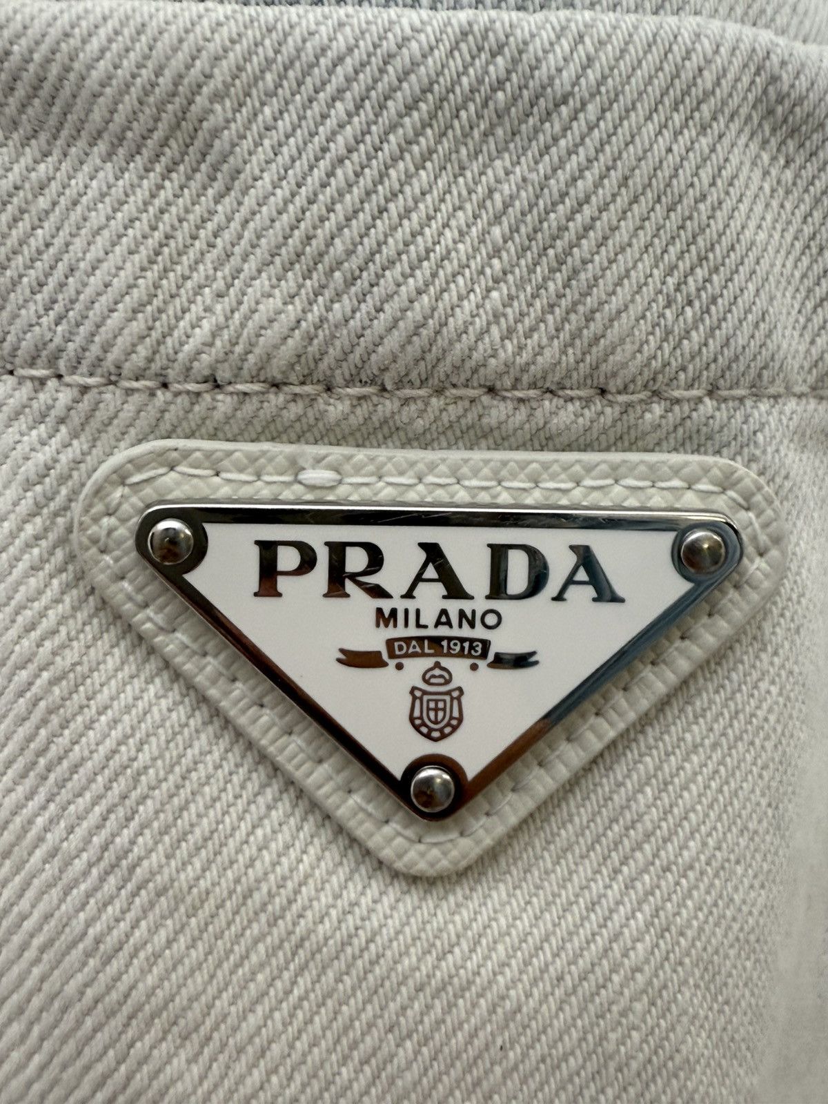 Prada Prada washed dyed denim shirt Size US XS / EU 42 / 0 - 6 Thumbnail
