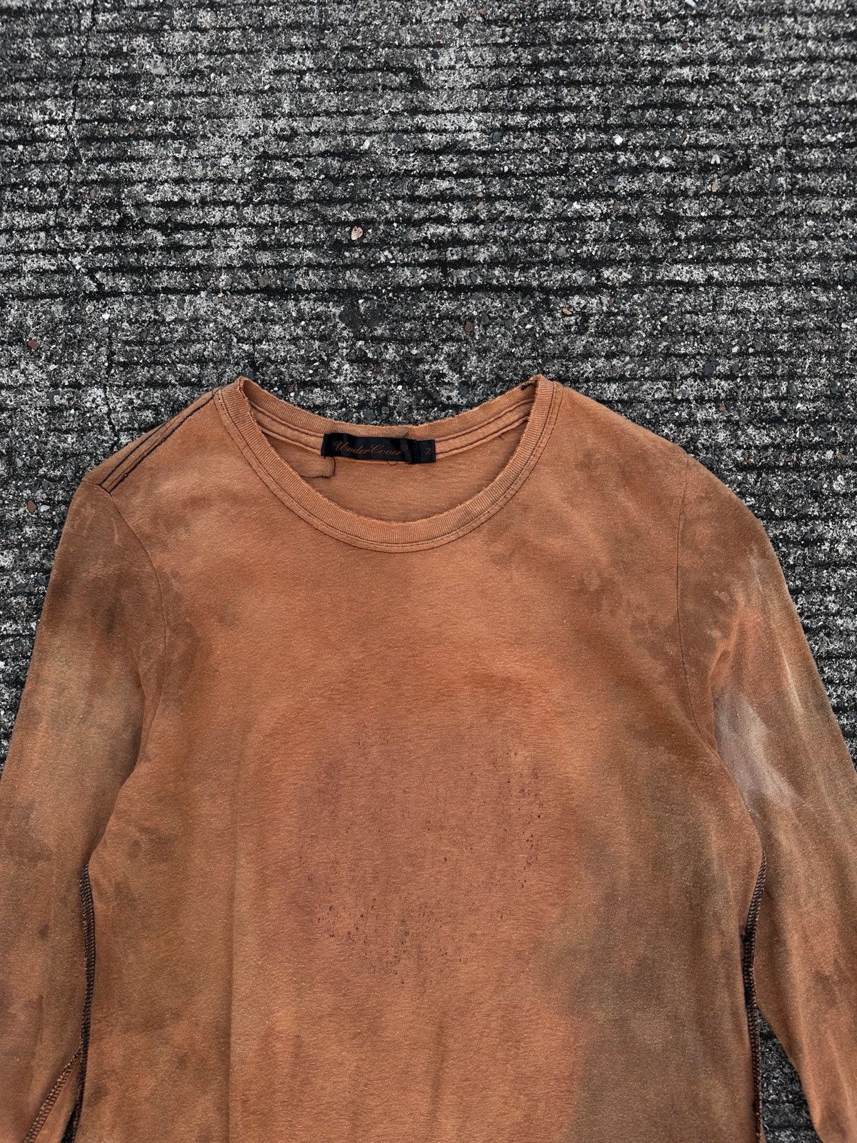 Undercover Undercover FW03 Acid Washed Long Tee Size US M / EU 48-50 / 2 - 2 Thumbnail