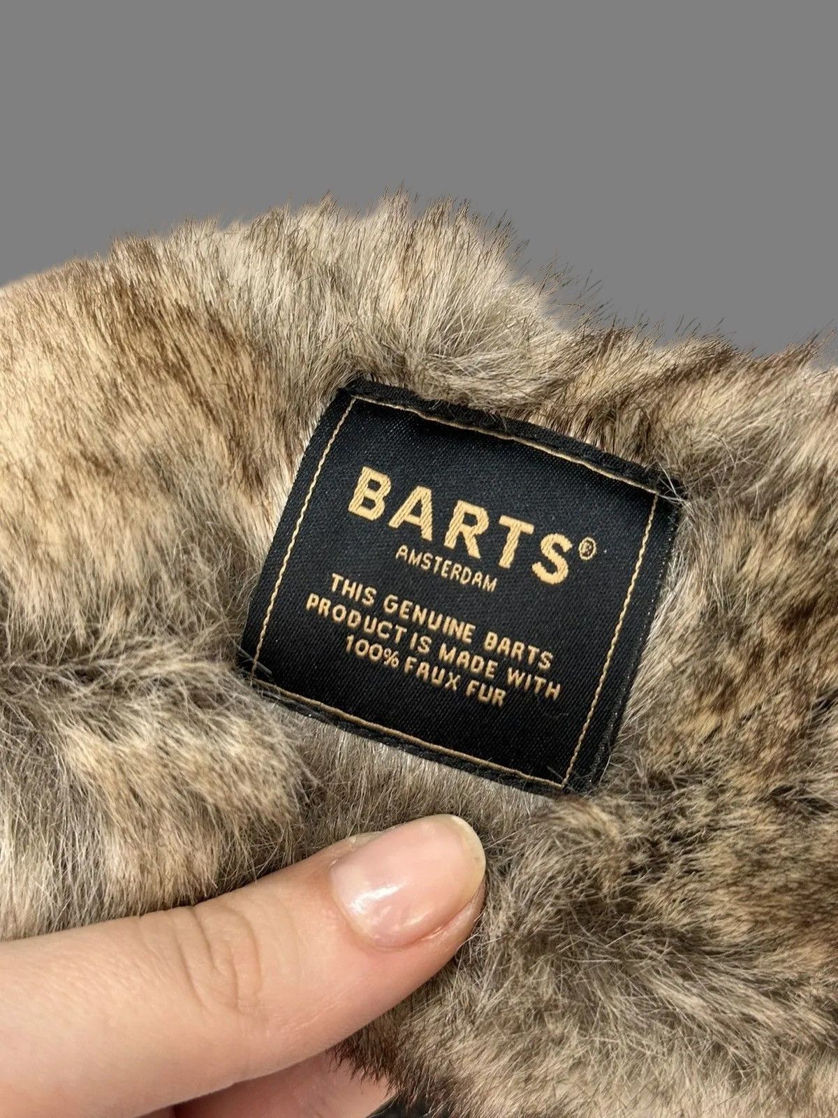 If Six Was Nine Vintage Barts Gray Knit Hat with Fur Trim Y2K One Size Size ONE SIZE - 9 Thumbnail