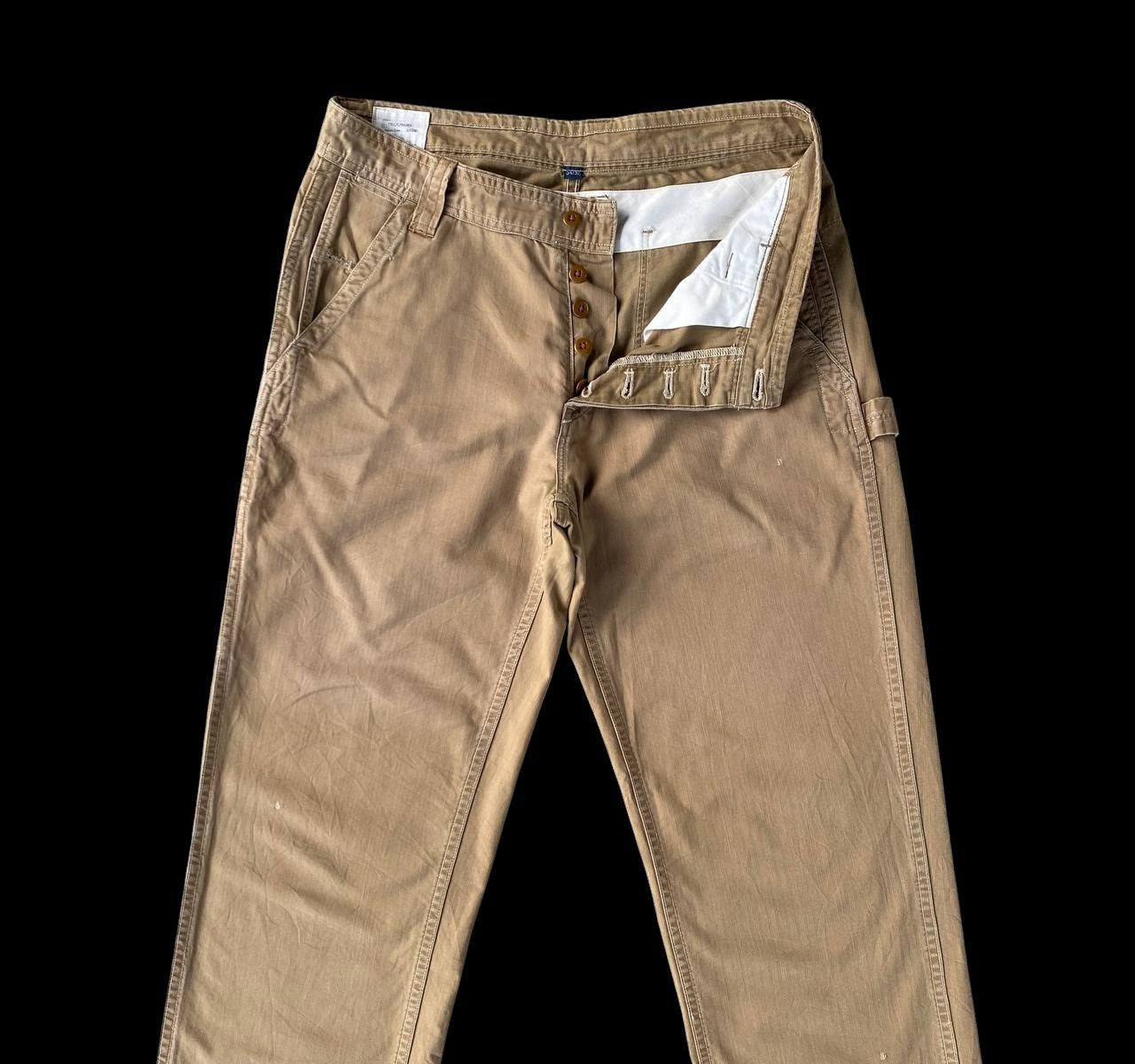 Polo Ralph Lauren VINTAGE POLO RALPH LAUREN CARPENTER MILITARY CARGO PANT Size US 34 / EU 50 - 6 Thumbnail
