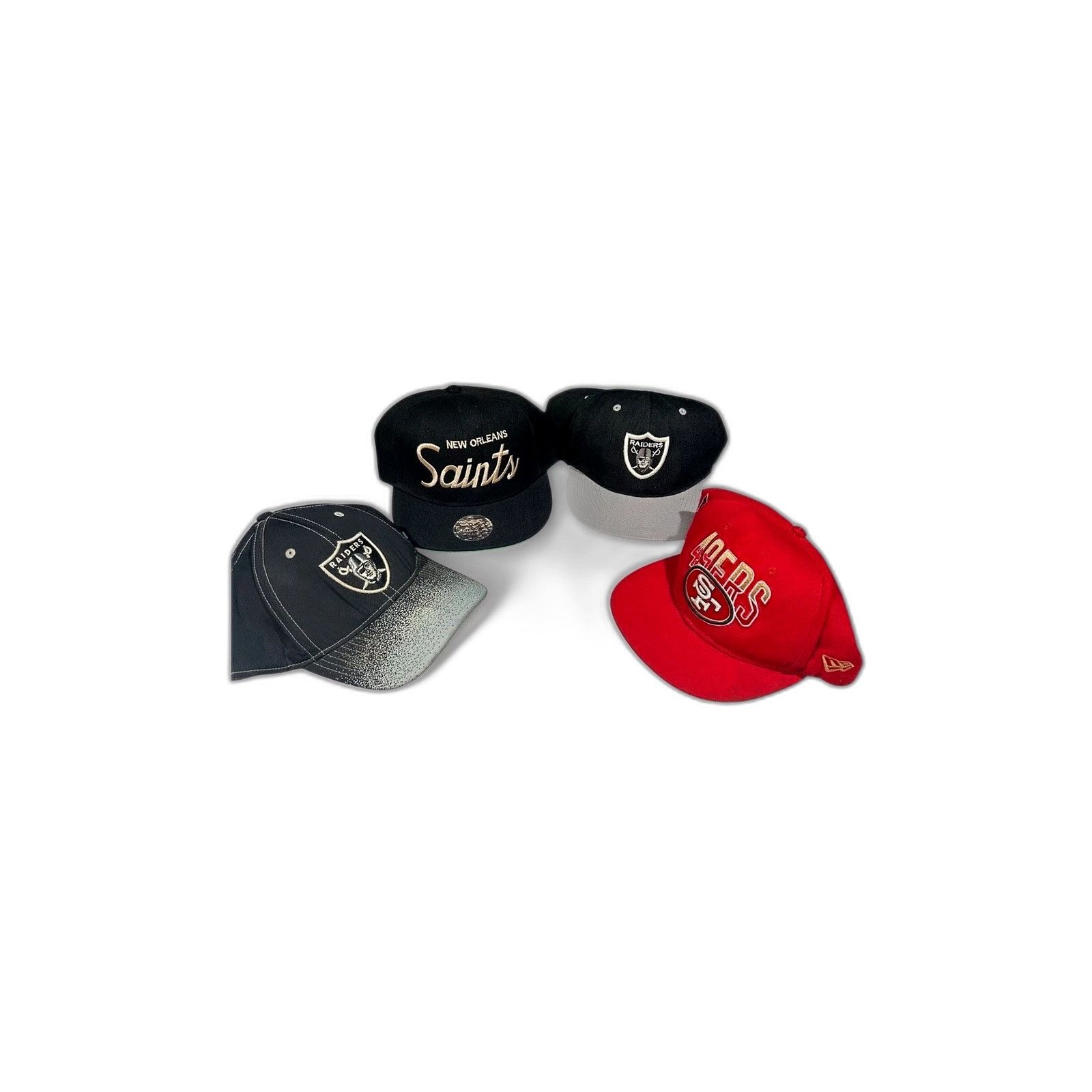 Mitchell & Ness Lot of 10 NFL Snapback Hats Sports Caps Mitchell & Ness New Size ONE SIZE - 2 Thumbnail