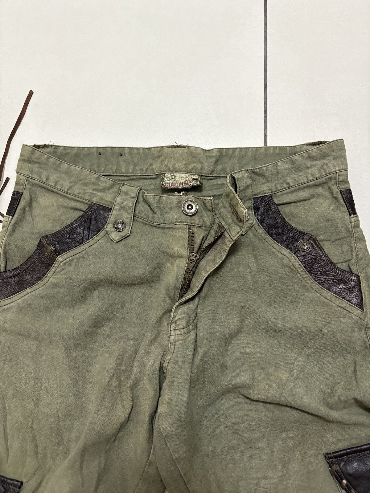 Japanese Brand Vintage Gumu Inti Military Cargo Pants Size US 34 / EU 50 - 7 Thumbnail