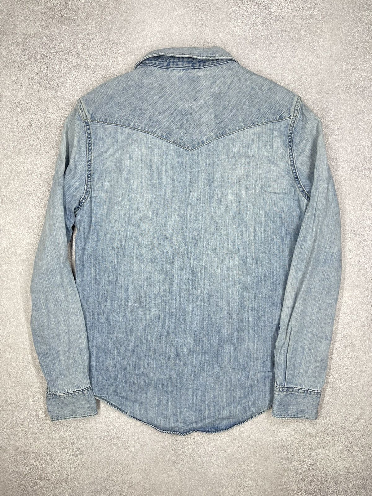 Levi's Vintage Levis Strauss Denim Shirt Blue Y2K USA Size M Size US M / EU 48-50 / 2 - 8 Thumbnail