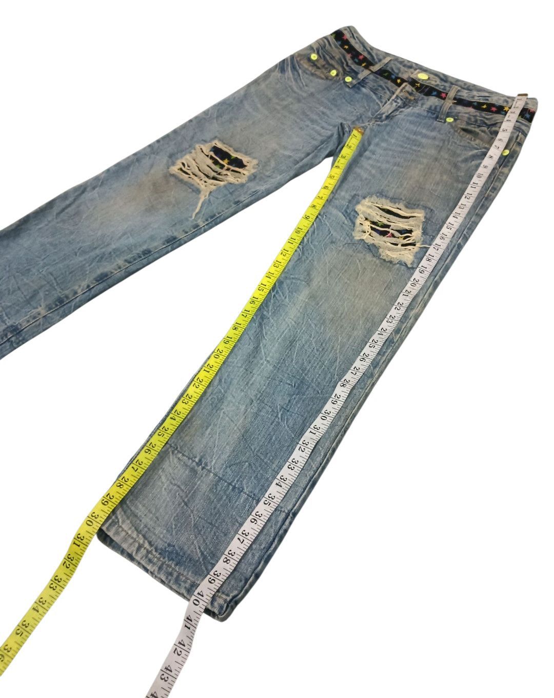 Other Distressed Jeans Double Waist Size US 34 / EU 50 - 10 Thumbnail