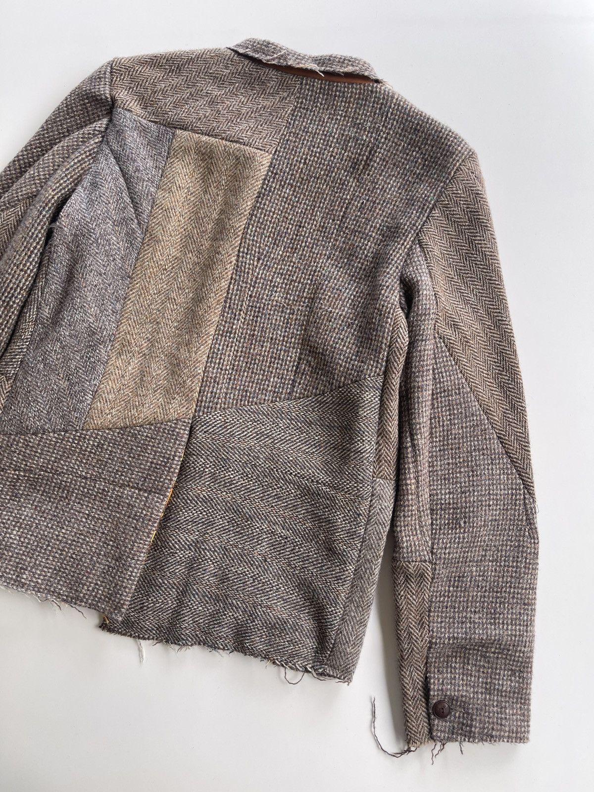 Harris Tweed 80s The Golden Gate Thrifters X HarrisTweed Patchwork Size US S / EU 44-46 / 1 - 14 Thumbnail