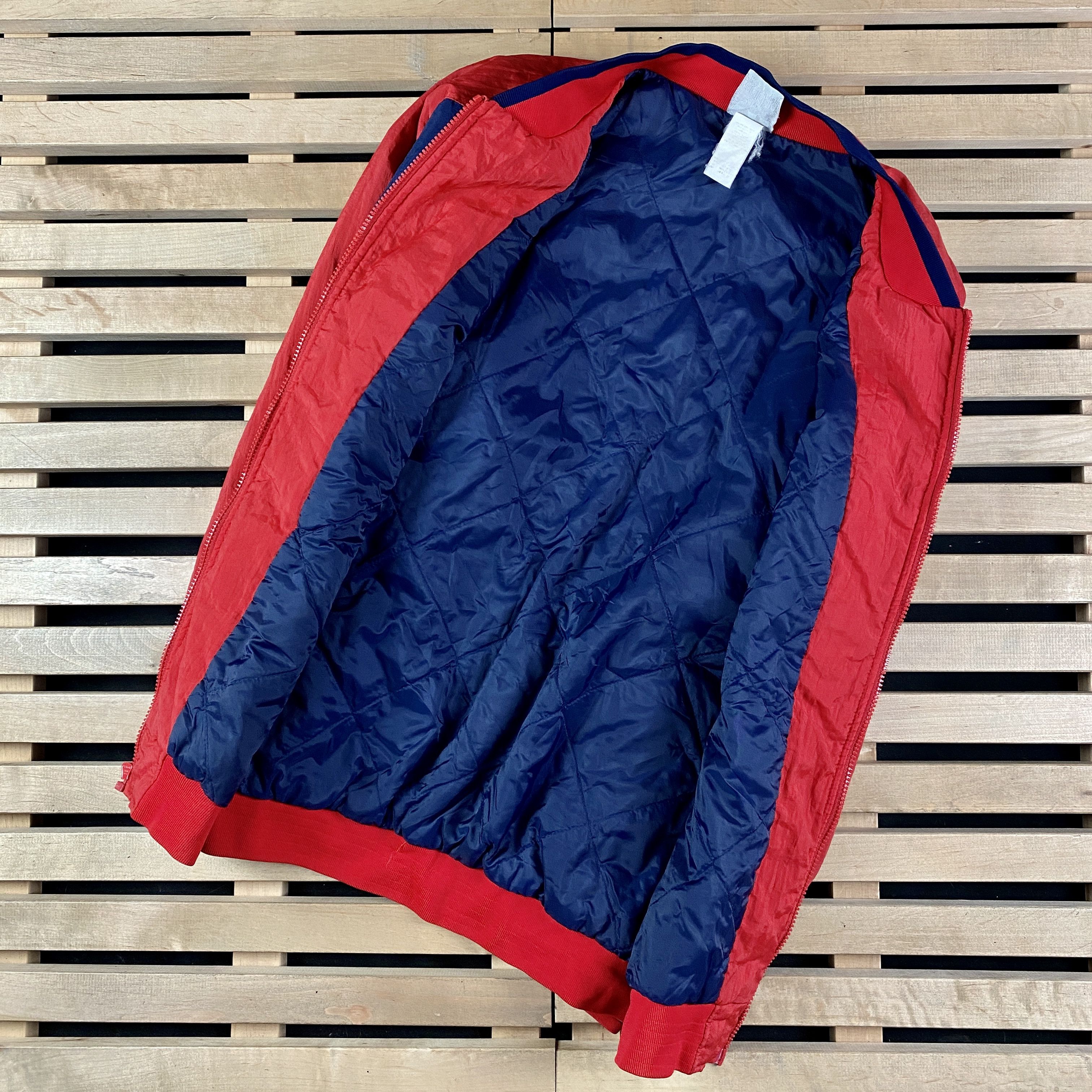 Adidas × Vintage Mens Vintage Bomber Jacket Adidas Big Logo Size XL Size US XL / EU 56 / 4 - 6 Thumbnail
