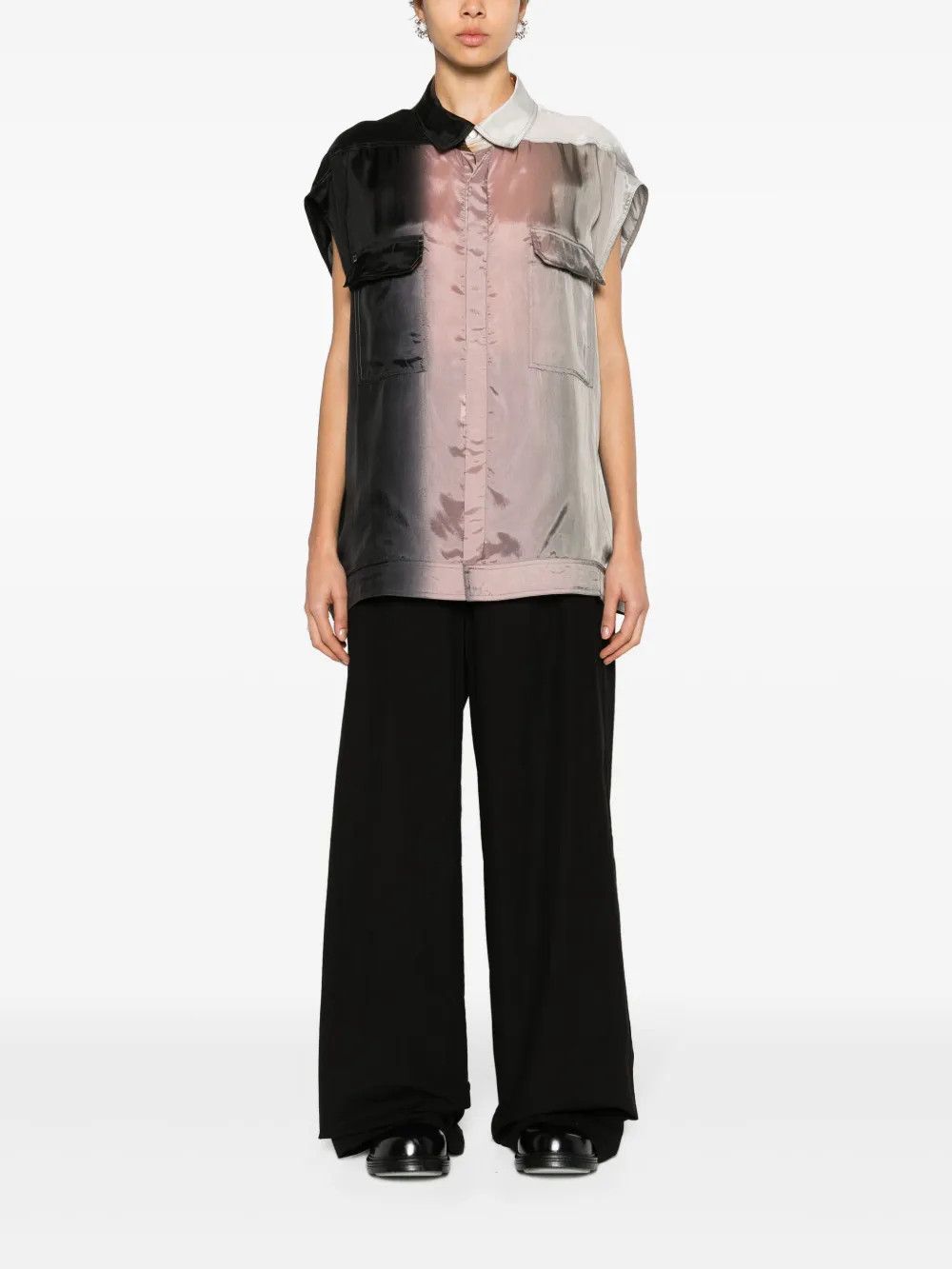 Rick Owens o1y0126 Patterned Shirt in Multicolor Size M / US 6-8 / IT 42-44 - 5 Thumbnail