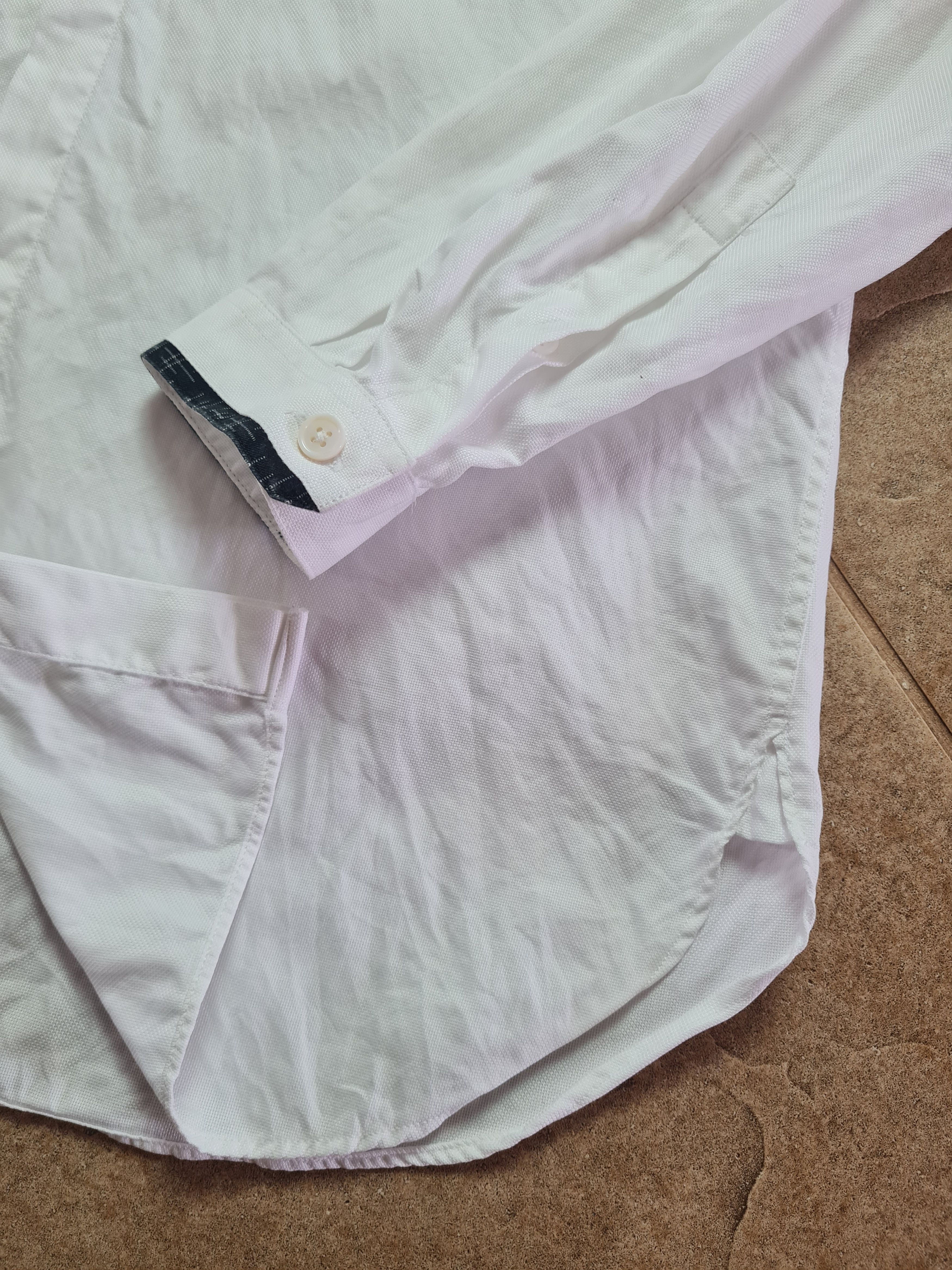 The Kooples Mens White Dress Shirt The Kooples Banded Collar Size L Size US L / EU 52-54 / 3 - 7 Thumbnail