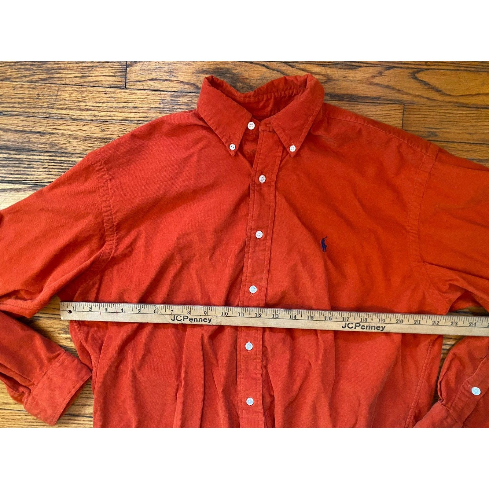 Ralph Lauren Ralph Lauren Mens Corduroy Button Shirt Blake Cotton M Pony Size US M / EU 48-50 / 2 - 4 Thumbnail