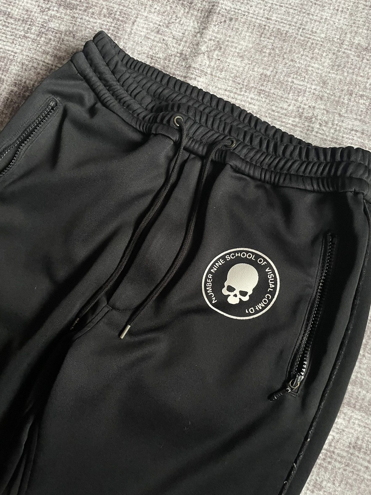 Number (N)ine Number (N)ine Skull School Visual Comedy Sweatpants Size US 32 / EU 48 - 5 Thumbnail