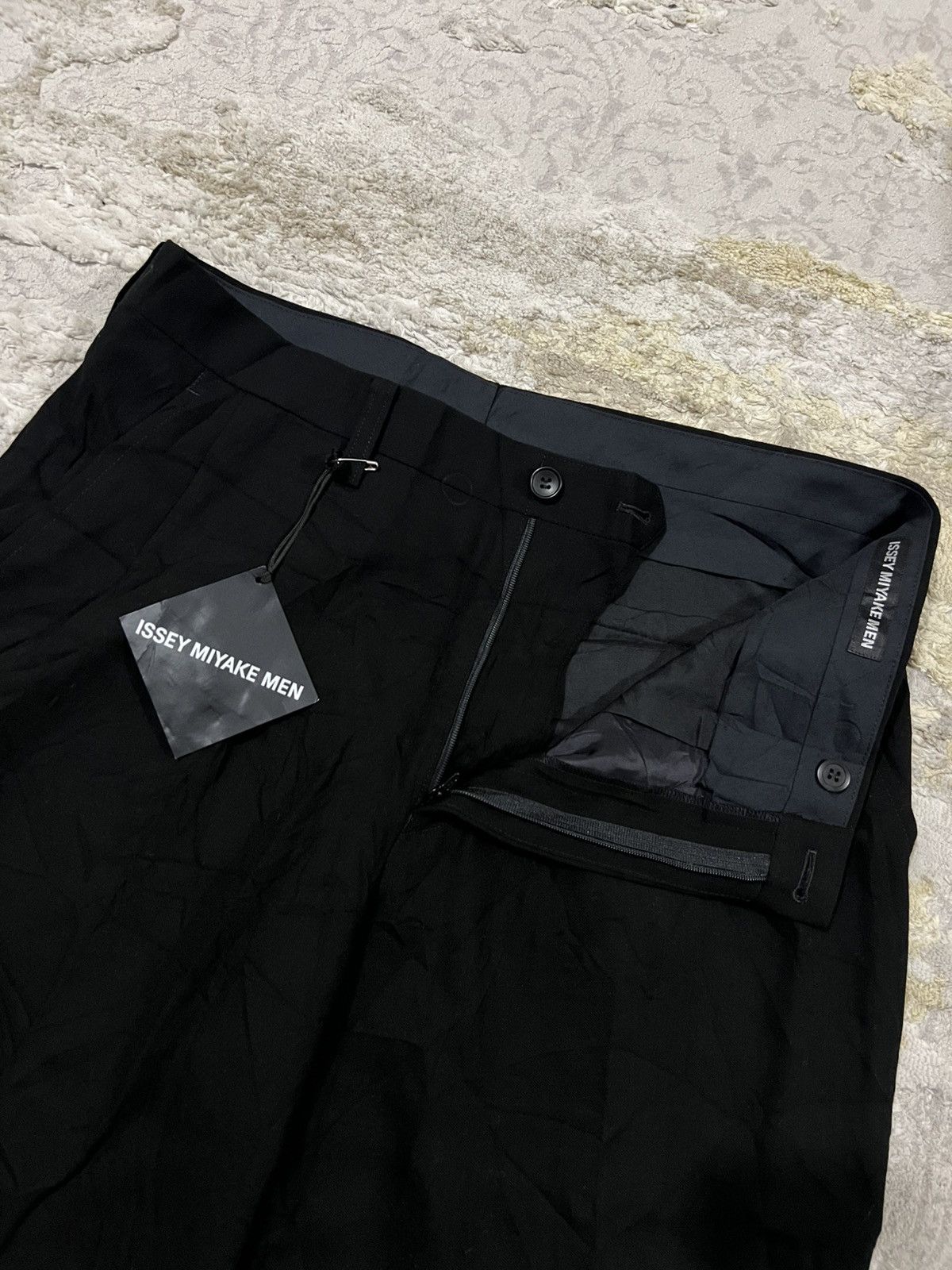 Issey Miyake NEW WITH TAG Issey Miyake Men Gabardine Apocalypse Pants Size US 34 / EU 50 - 5 Thumbnail