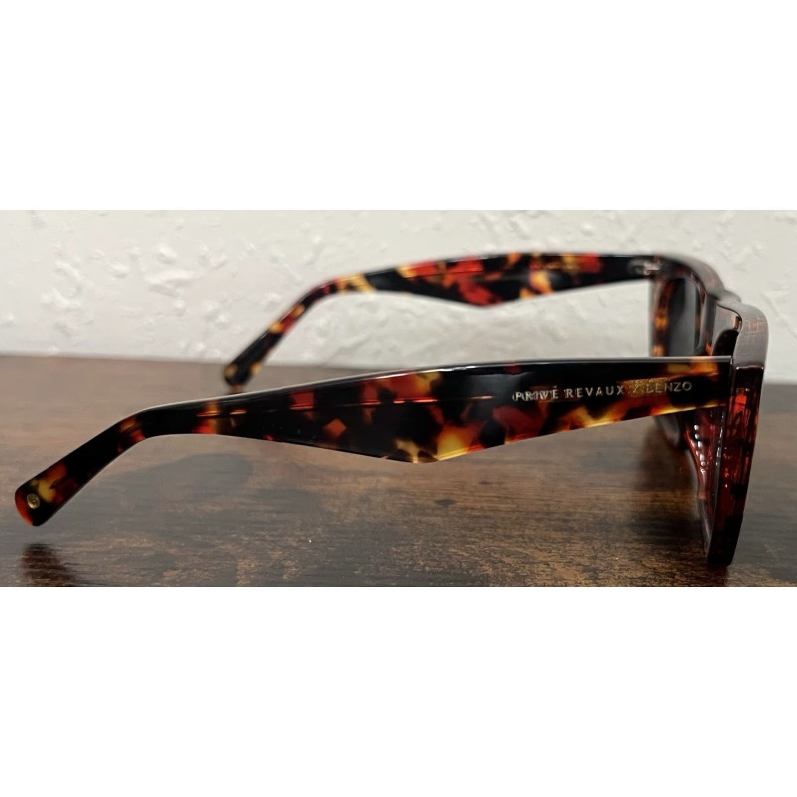 Vintage VINTAGE 3 Prive Revaux Polarized Sunglasses Cat Eye The Timeless Red Victoria & Limited Size ONE SIZE - 4 Thumbnail