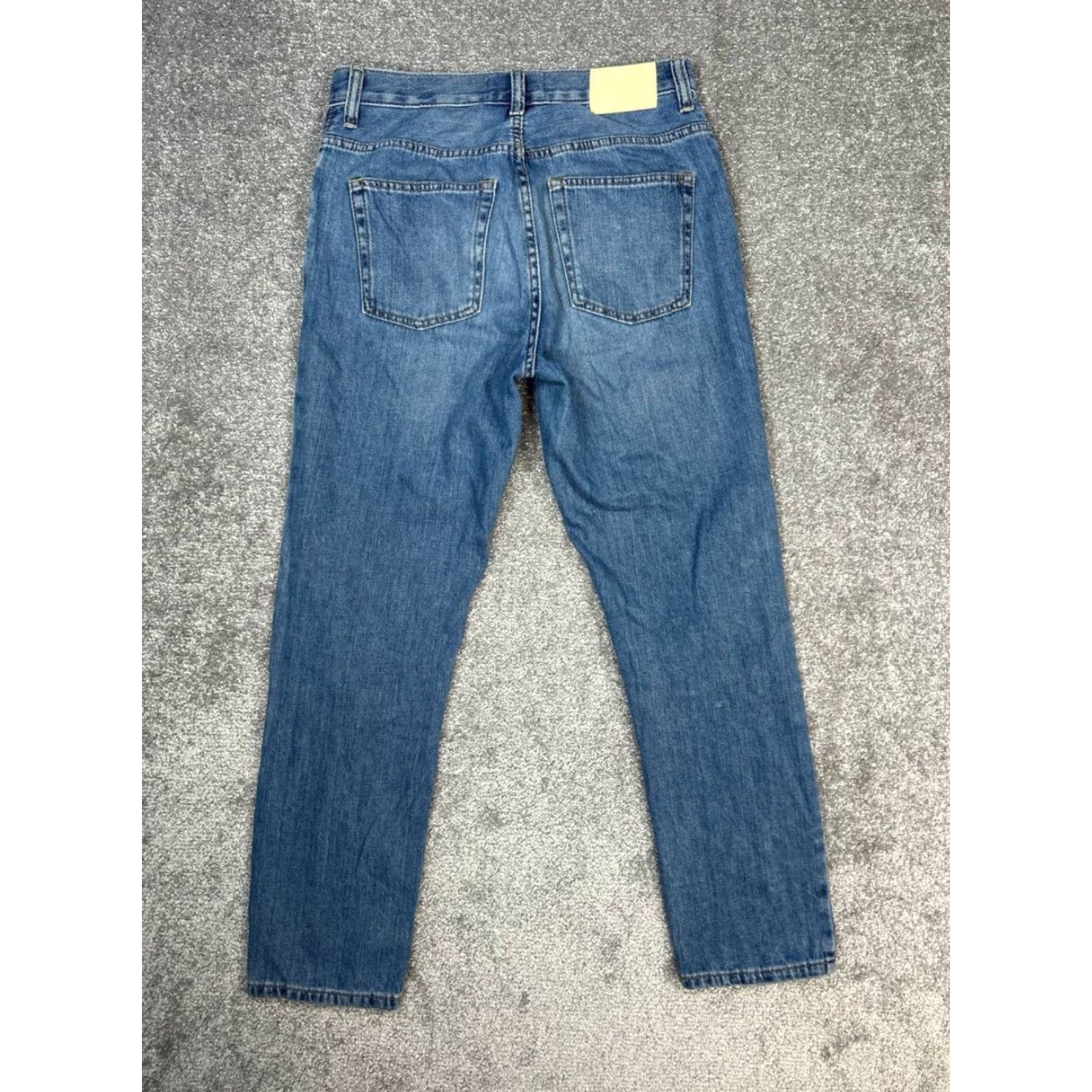 Everlane Everlane The Summer Jeans Women 26 Blue Denim Cotton Mid Rise Straight Leg 30x27 Size 26" / US 2 / IT 38 - 2 Thumbnail
