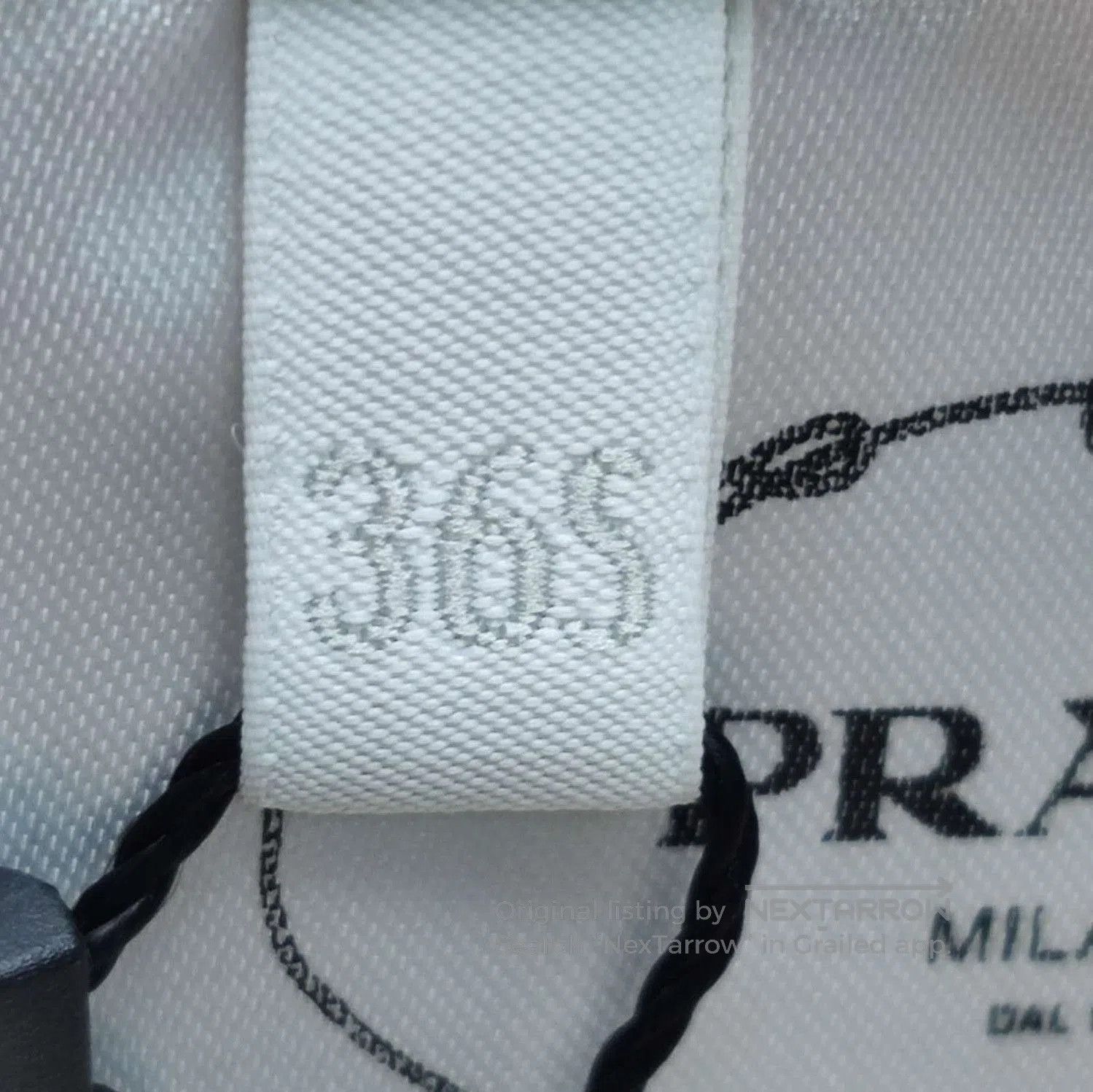 Prada Prada Striped Silk Midi Skirt with Logo . Size 35" - 5 Thumbnail