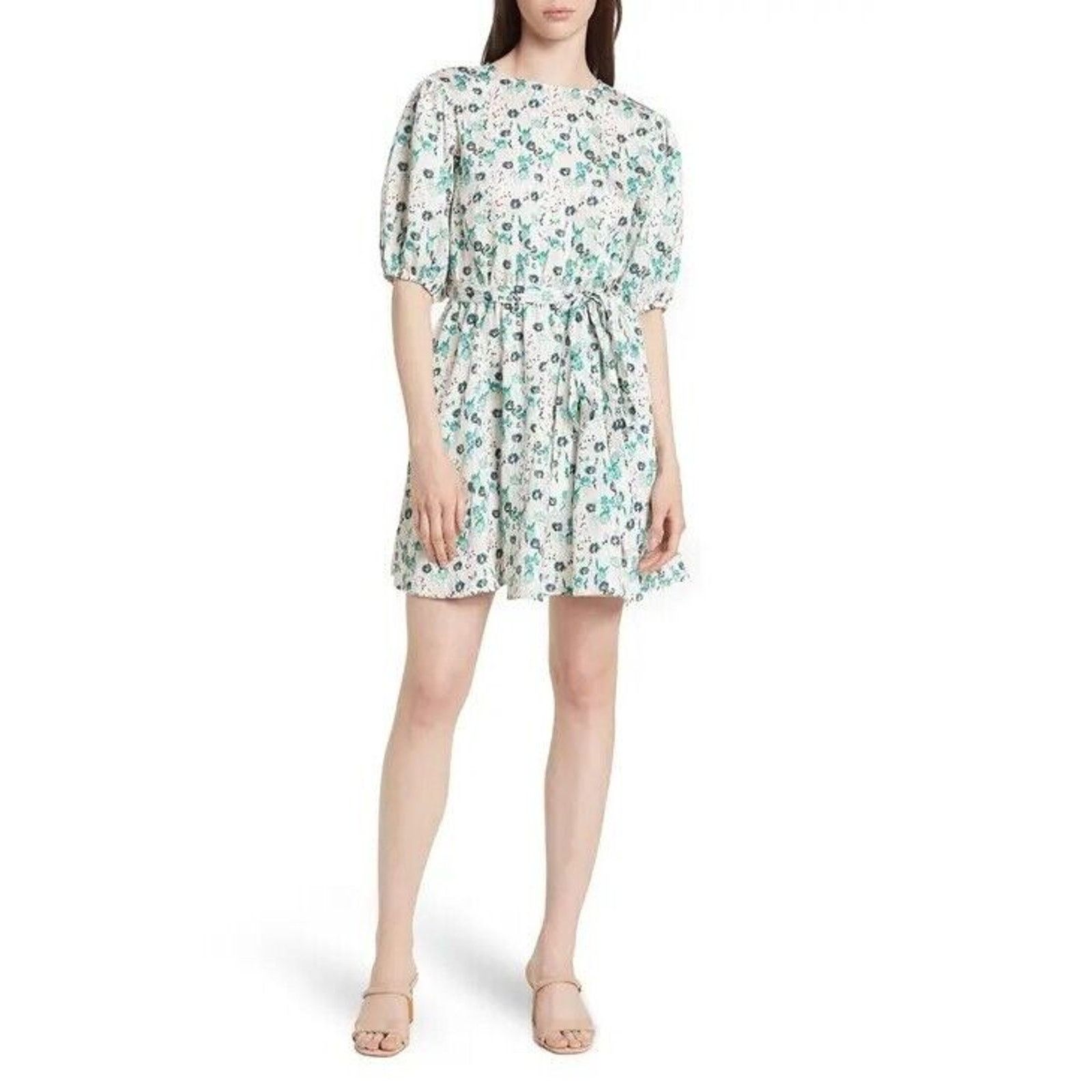 The Unbranded Brand Melloday Women Open Back Fit & Flare Mini Dress Size L Size L / US 10 / IT 46 - 1 Thumbnail