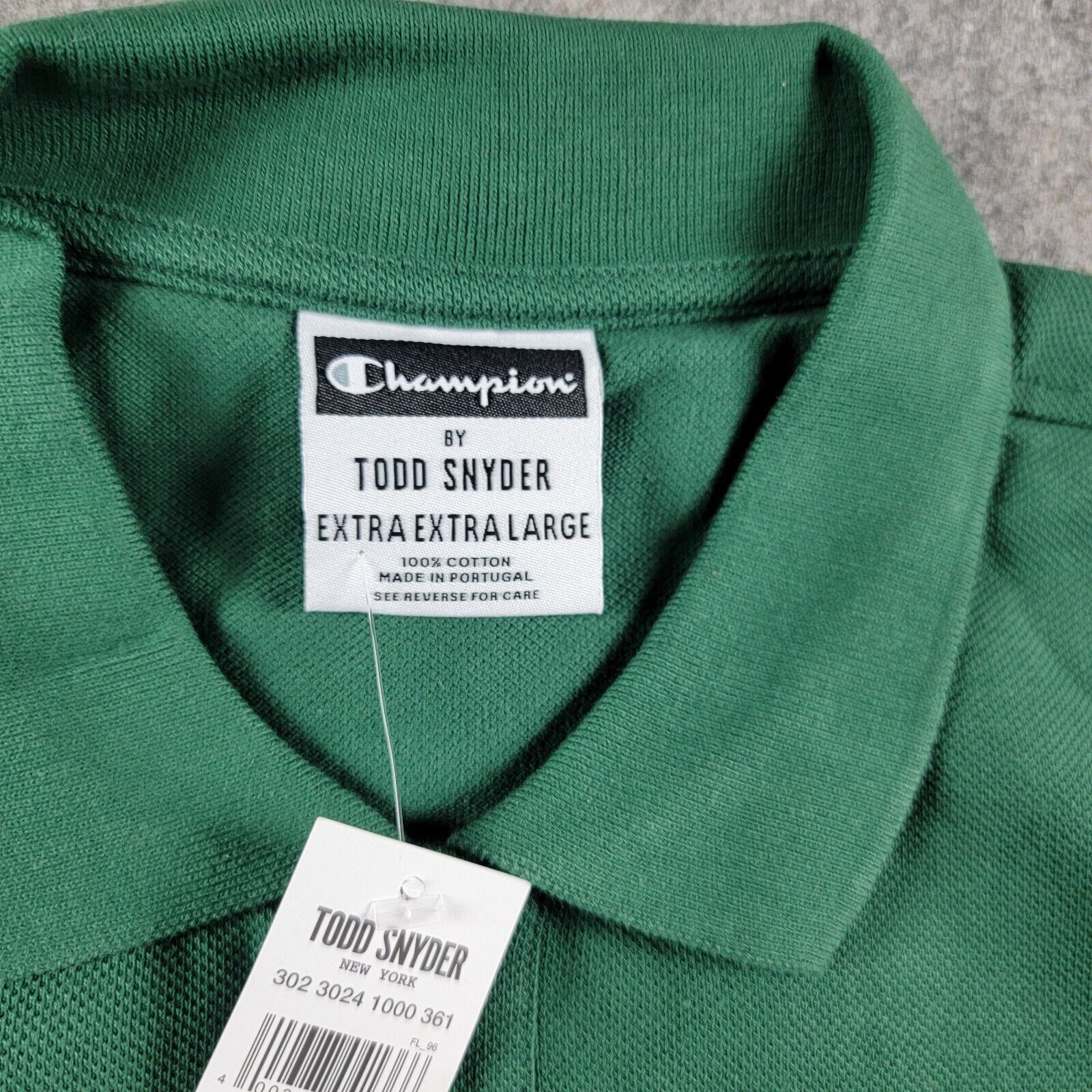 Todd Snyder Champion x Todd Snyder Pique Polo Shirt Short Sleeve NWT Size US XXL / EU 58 / 5 - 7 Thumbnail