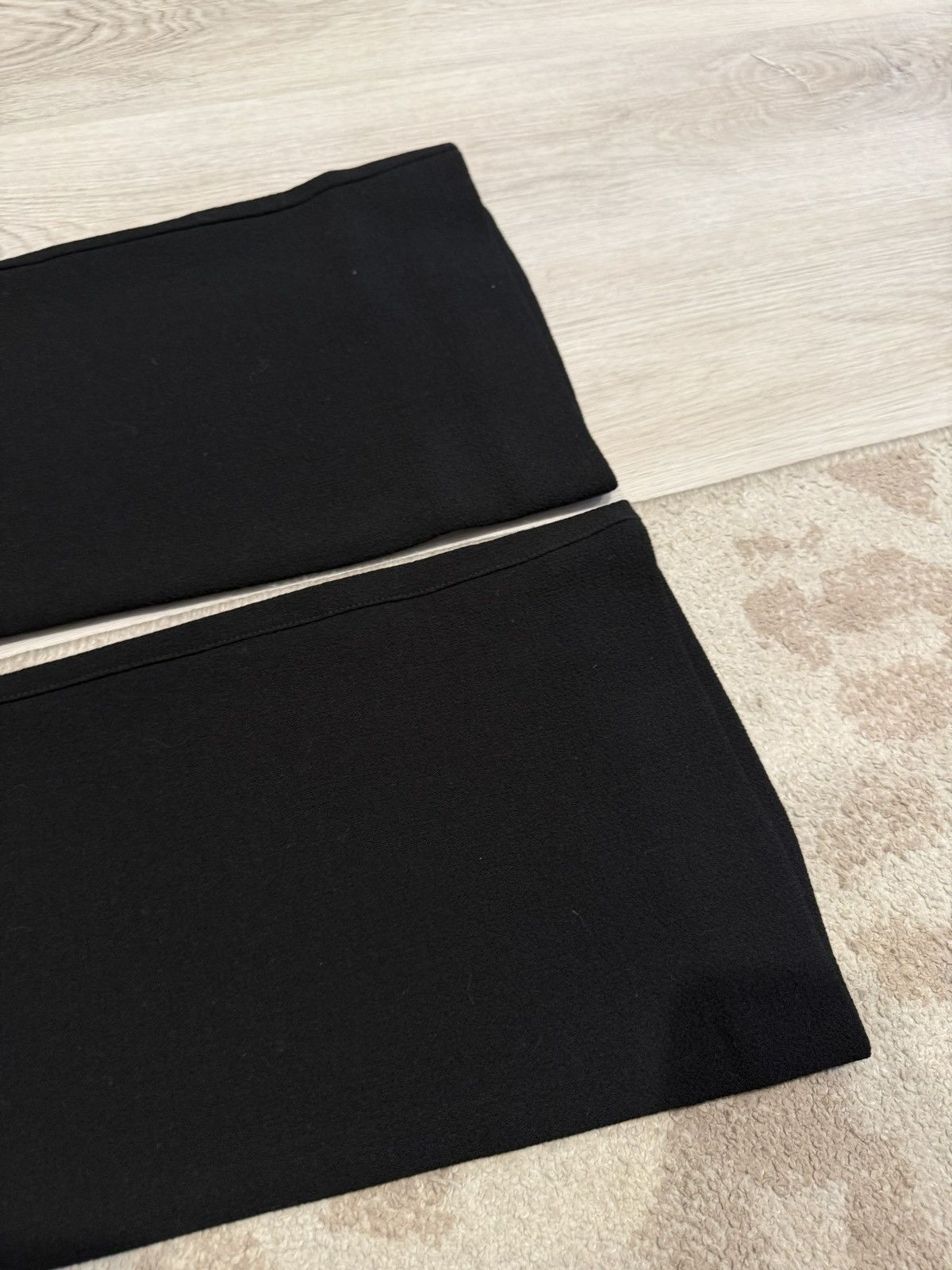 Balmain s/s 2022 wide leg wool flared dress pants!! Size US 32 / EU 48 - 2 Thumbnail