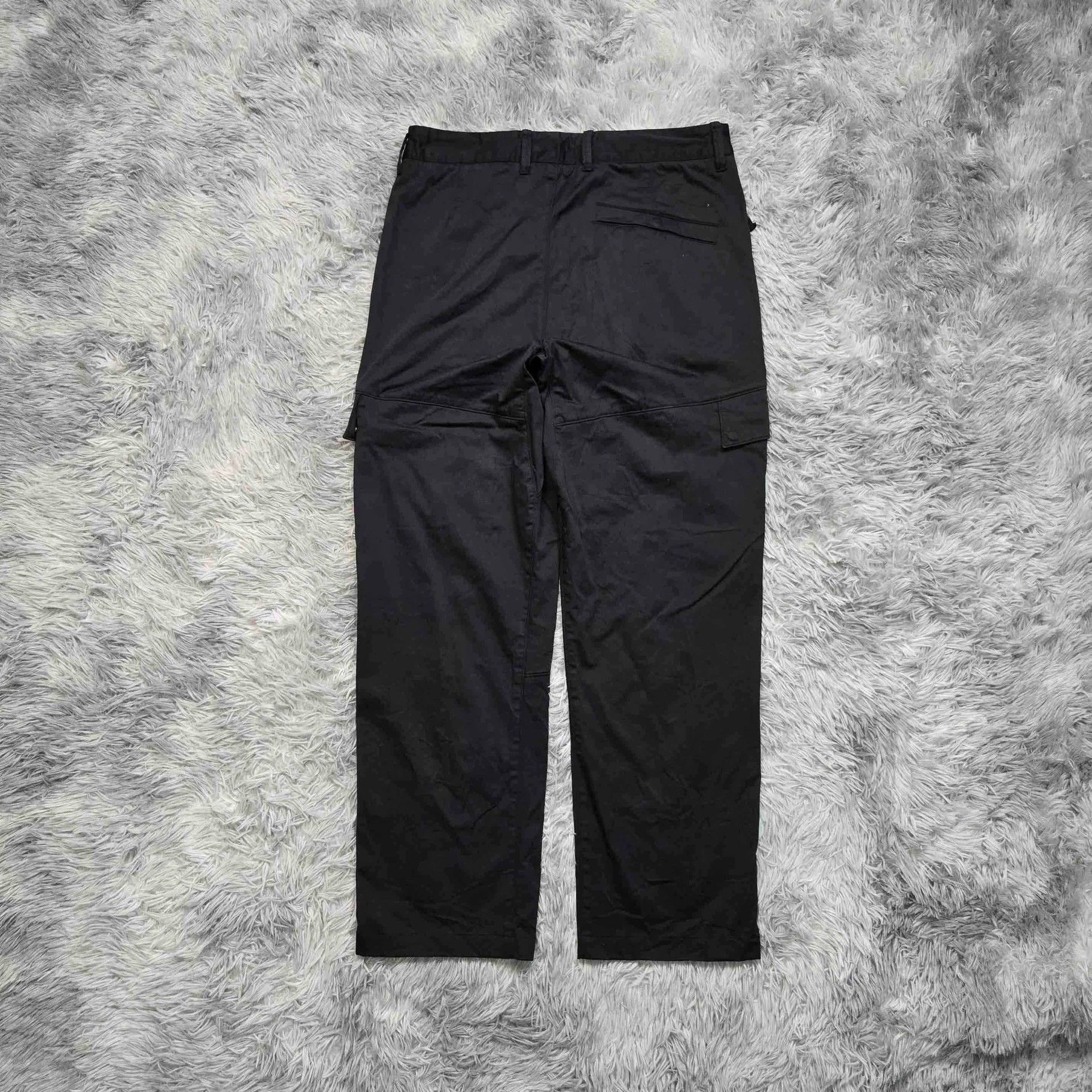 Stone Island stone island blue-black wool long pants Size US 31 - 2 Thumbnail