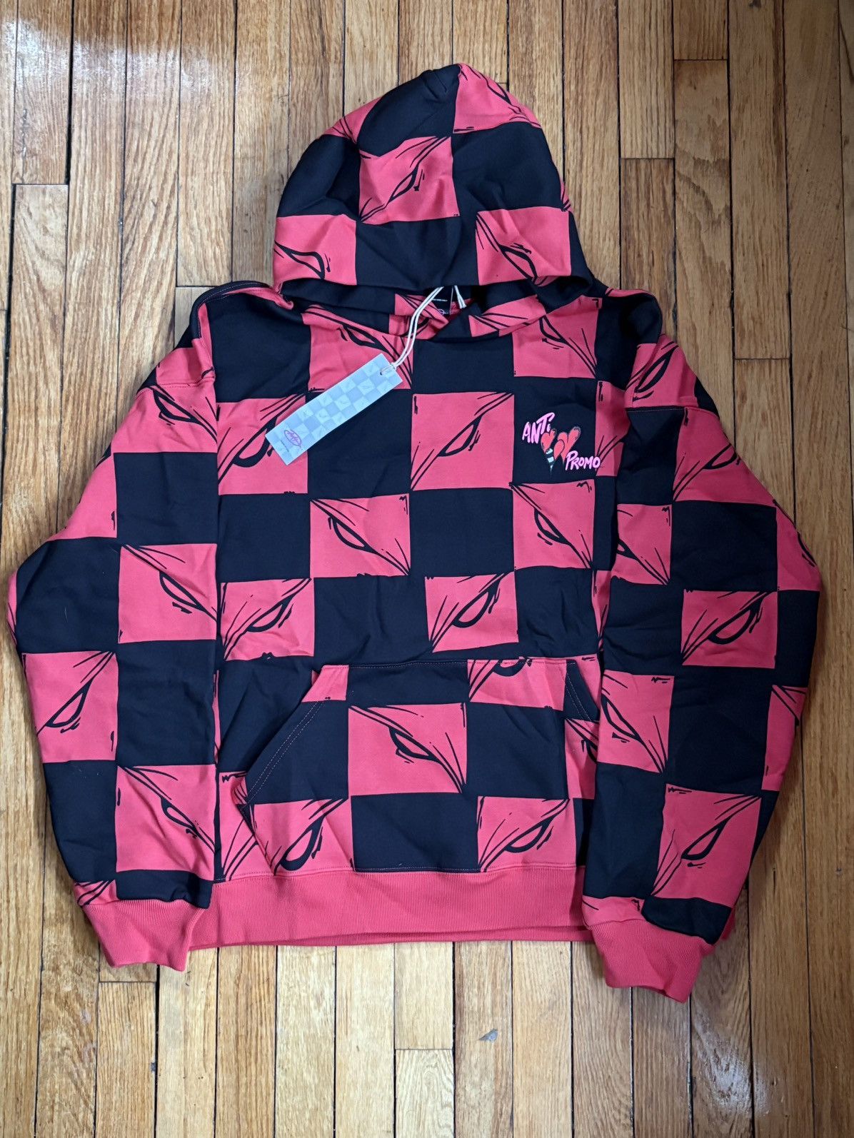 Matty Boy Matty Boy Anti-Promo Hoodie Red Size US XL / EU 56 / 4 - 1 Thumbnail