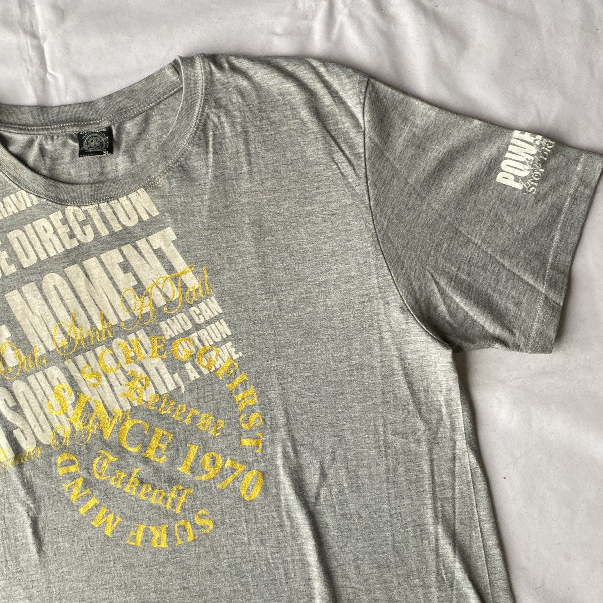 If Six Was Nine × Japanese Brand × Le Grande Bleu (L.G.B.) Scheggfirst Sure Mind by Sun Beams Short Sleeve Tees Size US L / EU 52-54 / 3 - 6 Thumbnail
