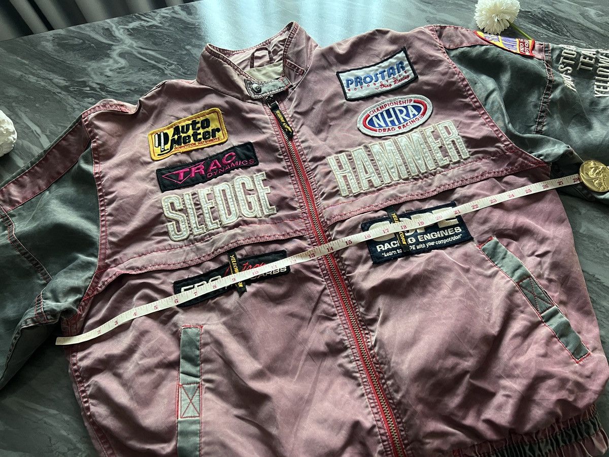YELLOW CORN Yellow Corn : Hammer Prostar Pink Gray Bike Jacket Size US XL / EU 56 / 4 - 14 Thumbnail