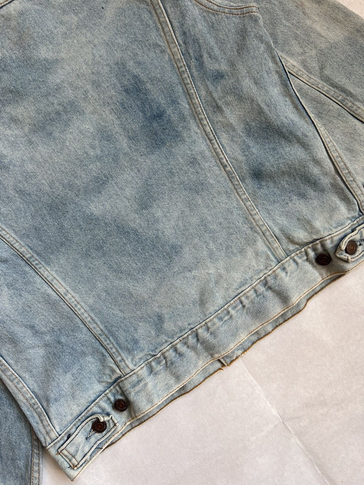 Levi's Vintage 90's Levis 70505 Light Blue Wash Denim Trucker Size US M / EU 48-50 / 2 - 16 Thumbnail