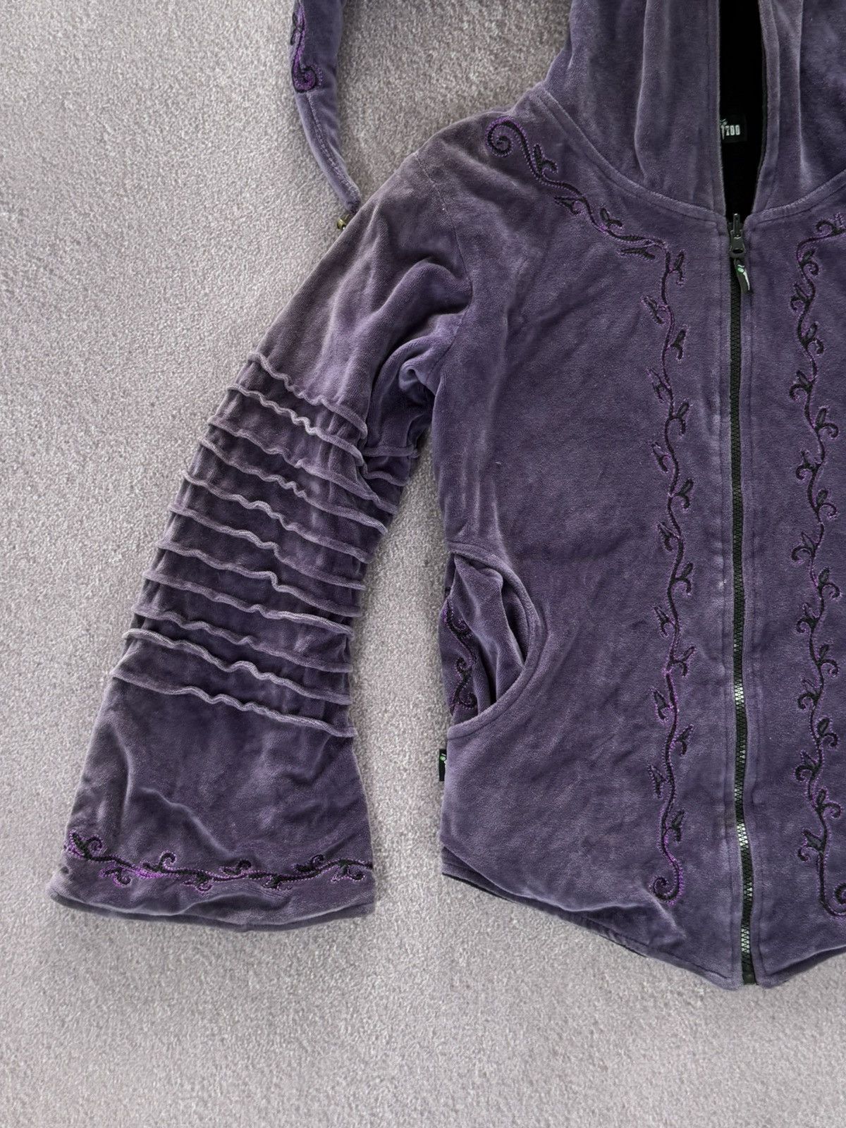 Japanese Brand Avant-Garde Elf Patchwork Zip Hoodie Nepal Japan Style Y2k Size US M / EU 48-50 / 2 - 4 Thumbnail