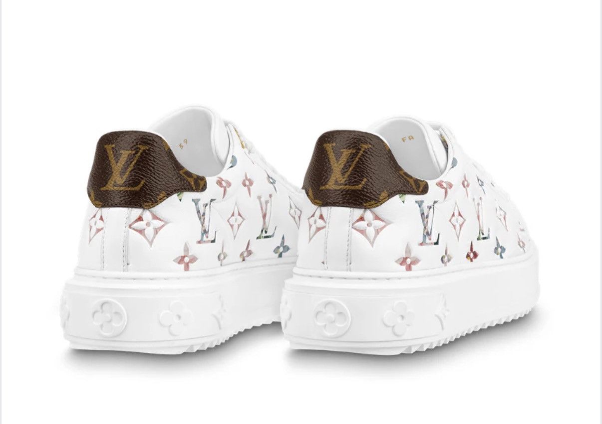Louis Vuitton LV sneakers -authentication tag attached✅very good condition Size US 7 / IT 37 - 2 Thumbnail