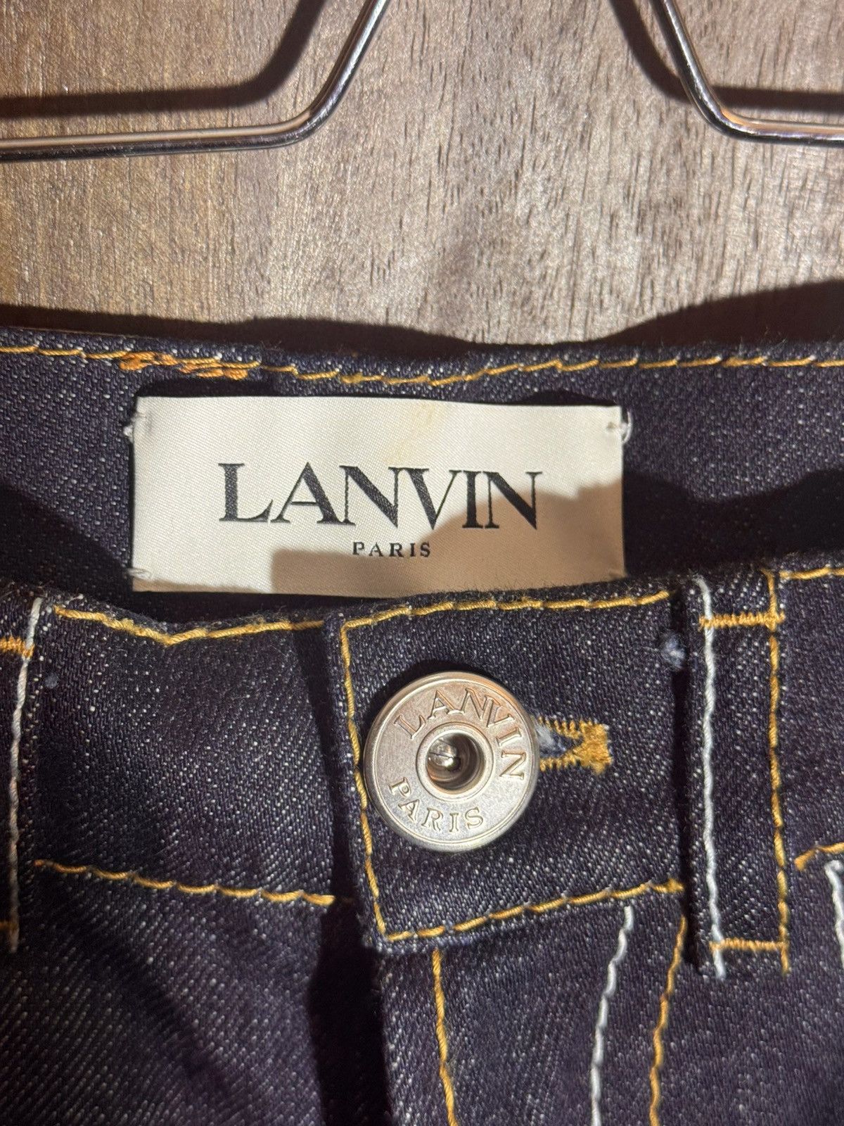 Lanvin new Lanvin bleu denim pants 27 2022 men Size US 27 - 2 Thumbnail