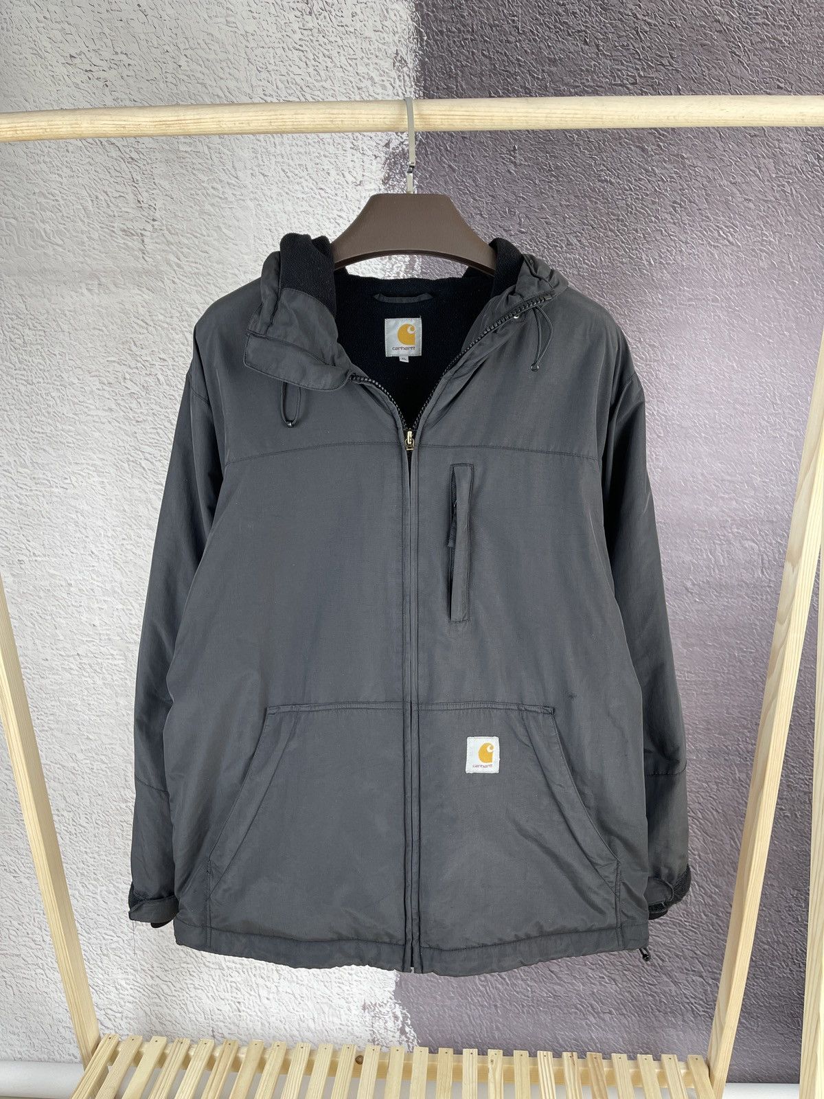 Carhartt Carhartt vintage nylon shimmer full zip jacket Size US XL / EU 56 / 4 - 2 Thumbnail