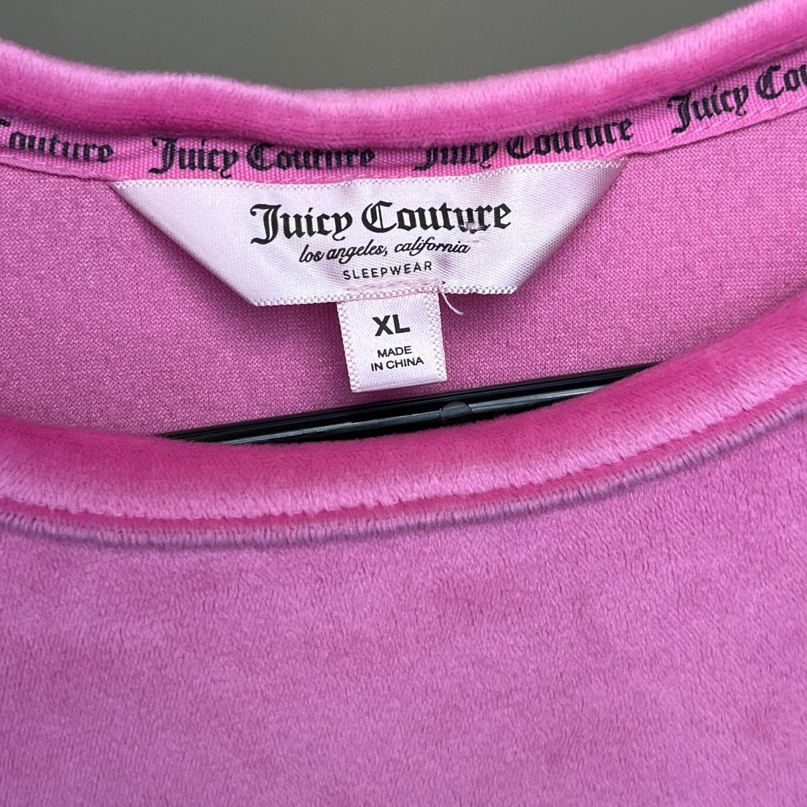 Juicy Couture Juicy Couture studded Velvet Pajama Top XL Size XL / US 12-14 / IT 48-50 - 4 Thumbnail