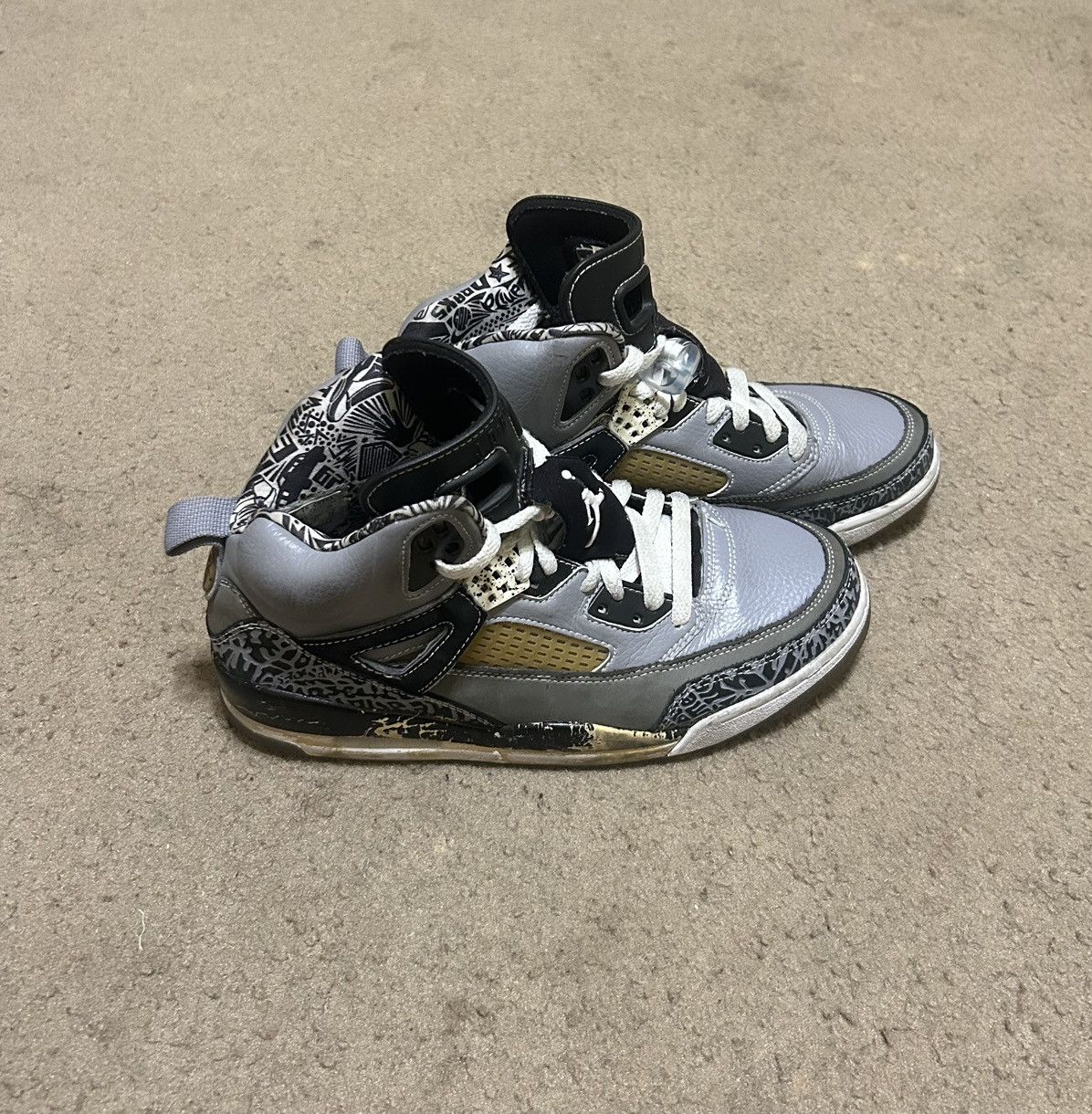 Jordan Brand Nike Air Jordan Spizike Cool Grey Spike Lee Brooklyn OG Size US 8 / EU 41 - 1 Thumbnail