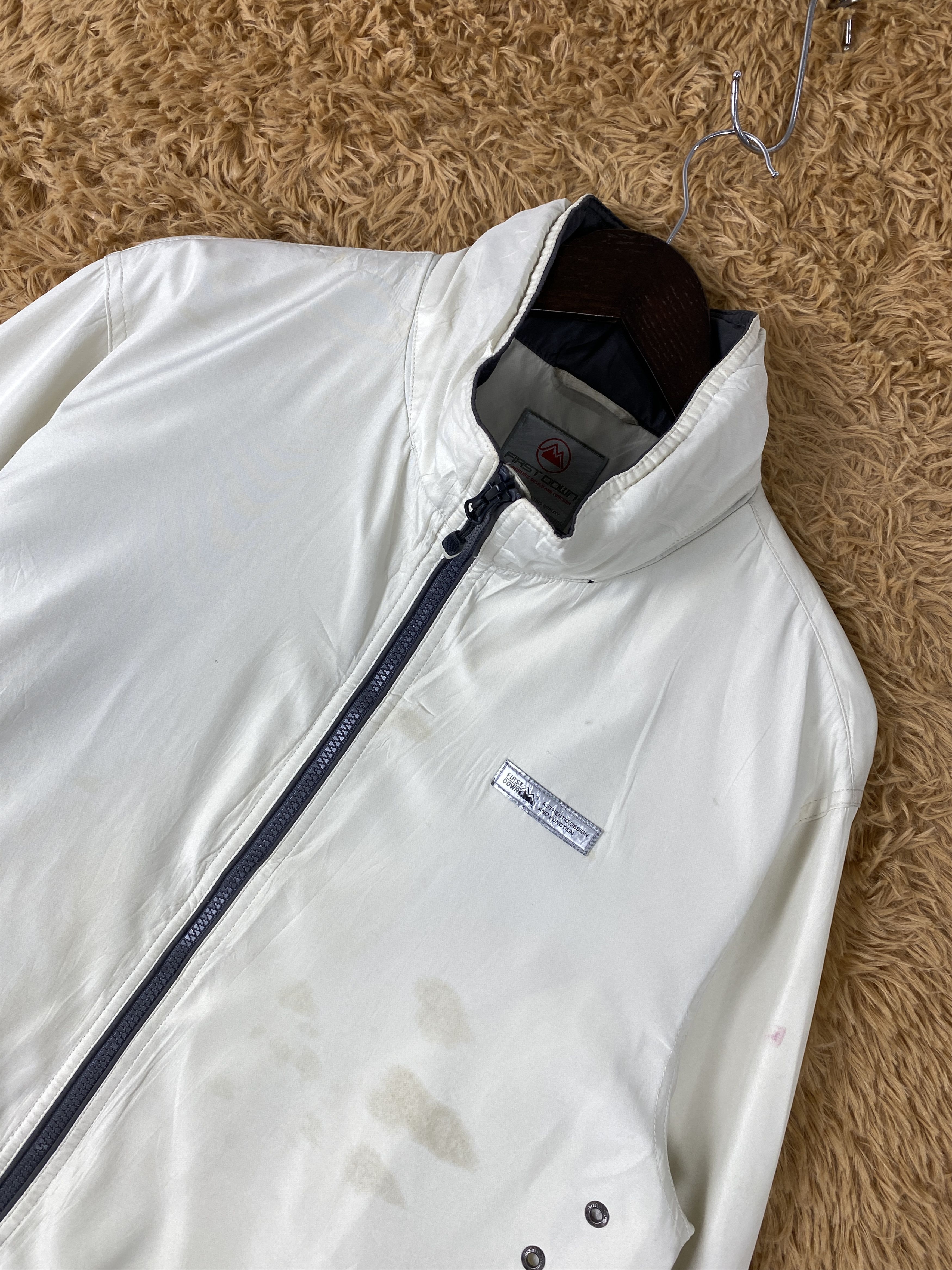 Japanese Brand × Vintage Vintage First Down Zip Up Jacket Size US S / EU 44-46 / 1 - 2 Thumbnail