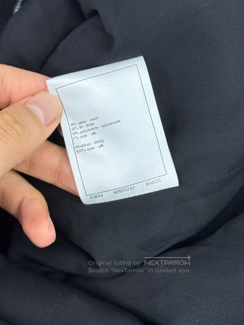 Chanel Chanel Black vertical striped jacket Size XS / US 0-2 / IT 36-38 - 7 Thumbnail