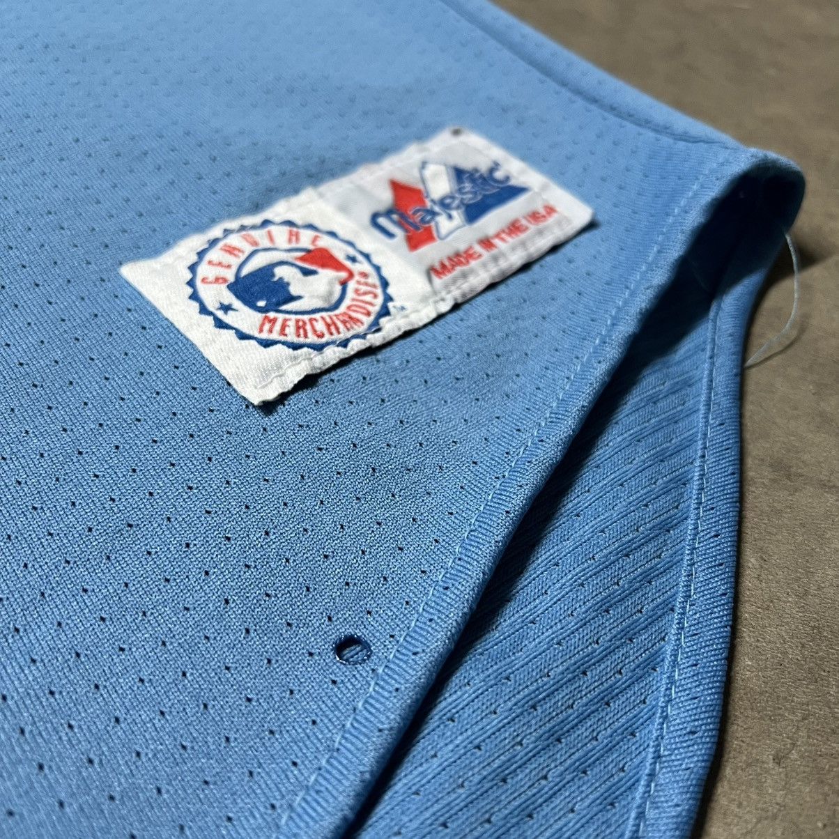 Majestic × New York Yankees × Vintage Vintage 90’s MLB New York Yankees Baseball 🇺🇸 Majestic Jersey Size US XL / EU 56 / 4 - 7 Thumbnail