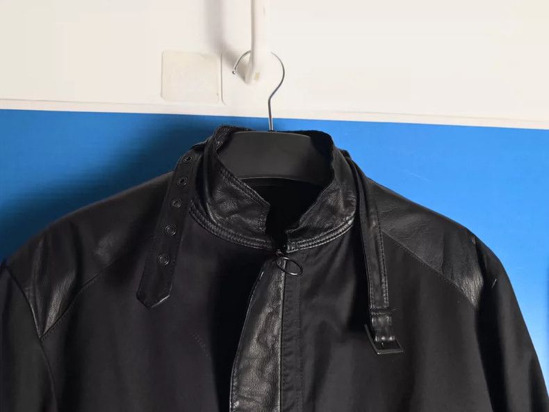 Yohji Yamamoto Yohji Yamamoto Patchwork biker jacket 2505-Nextarrow Size US XL / EU 56 / 4 - 4 Thumbnail