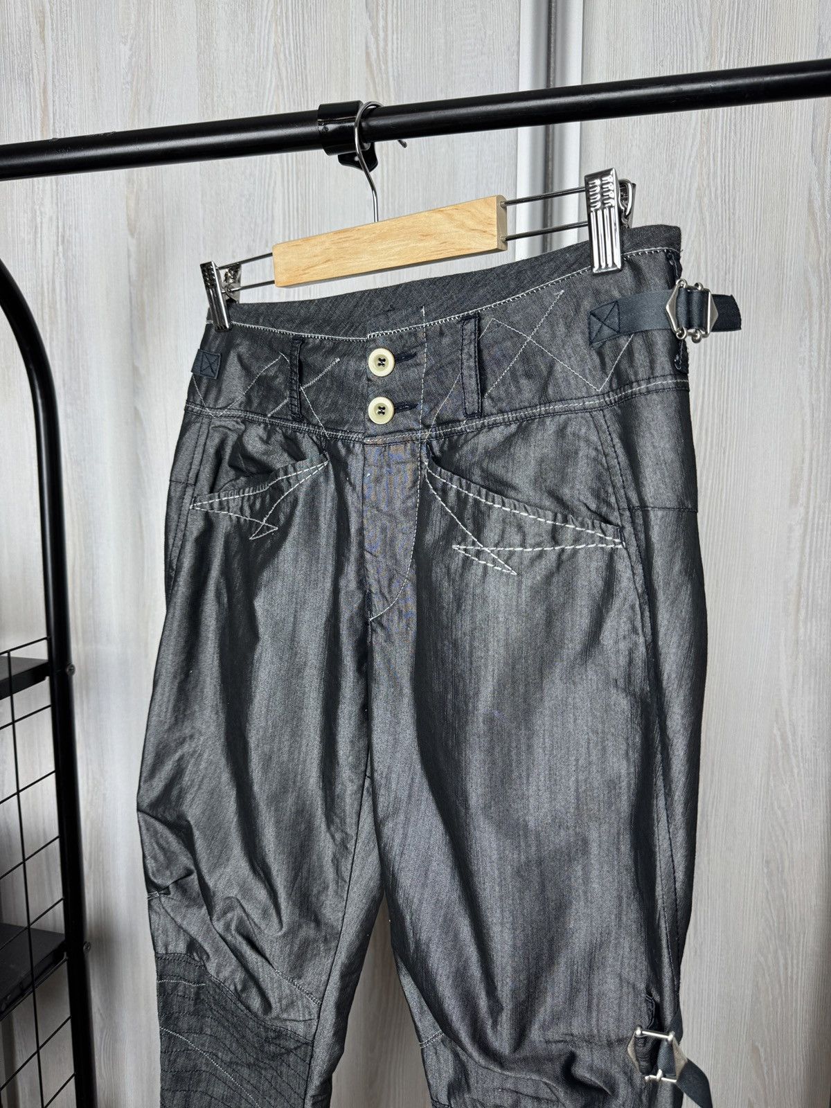 Marithe + Francois Girbaud Le Jean de Marithe Francois Girbaud avant garde opium pants Size 28" / US 6 / IT 42 - 5 Thumbnail