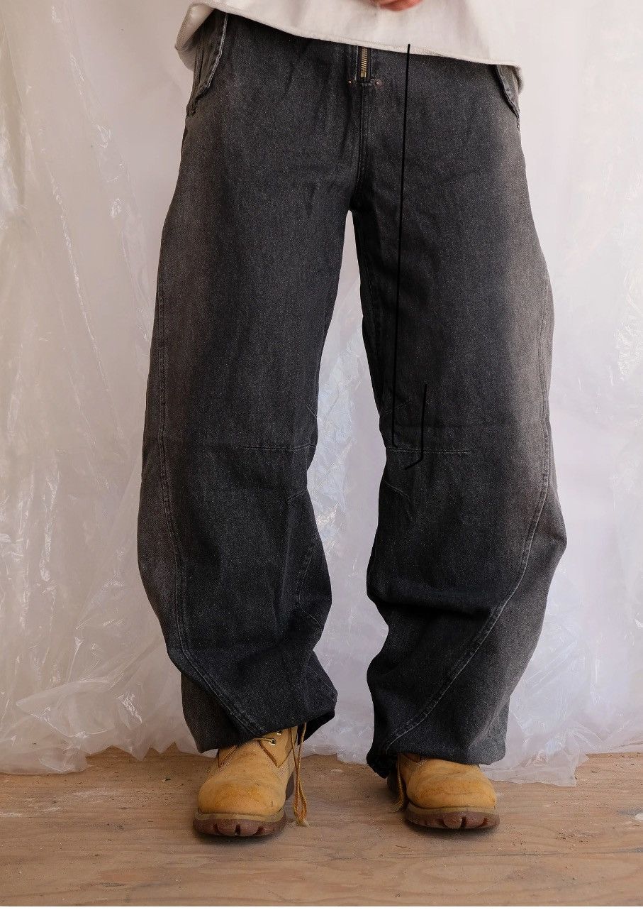 Vintage Two Tone Denim Size US 30 / EU 46 - 4 Thumbnail