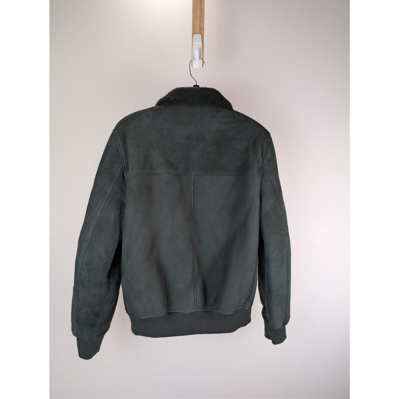 Mr P. o1rshd1 CC20 two-way zip fastening Shearling Jacket in black Size US M / EU 48-50 / 2 - 9 Thumbnail