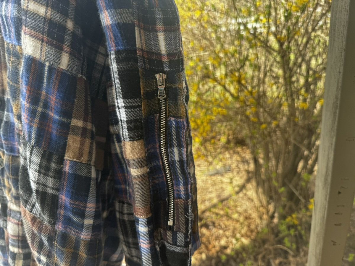 Who Decides War Who Decides War Multi Plaid Pocket Flannel Size US L / EU 52-54 / 3 - 4 Thumbnail