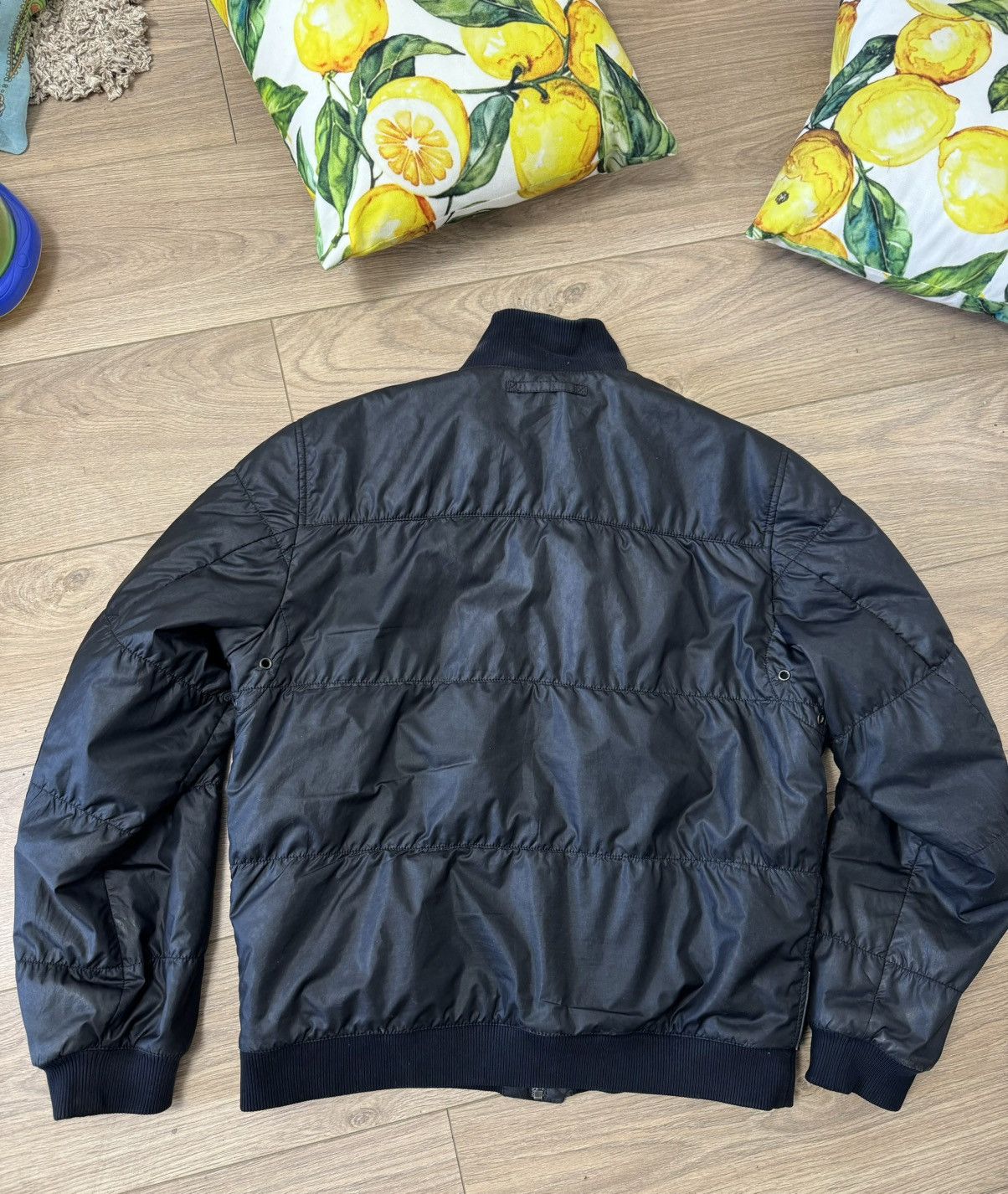 Prada Vintage Prada Sport Archive Linea Rossa Black Nylon Jacket Size US L / EU 52-54 / 3 - 2 Thumbnail