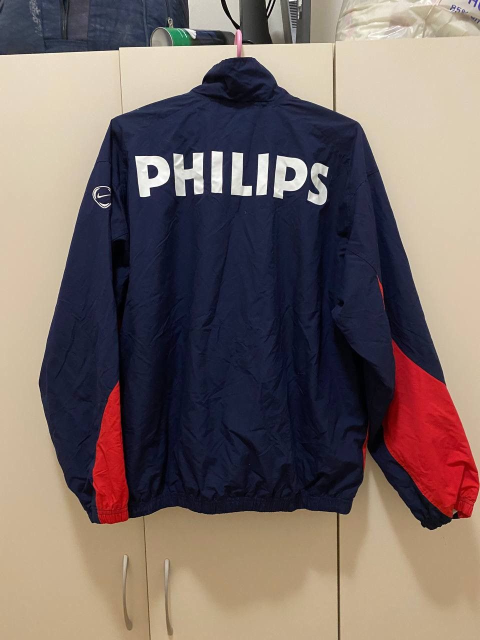 Nike × Vintage Vintage Nike PSV Eindhoven Light Jacket drill 00s Size US M / EU 48-50 / 2 - 2 Thumbnail